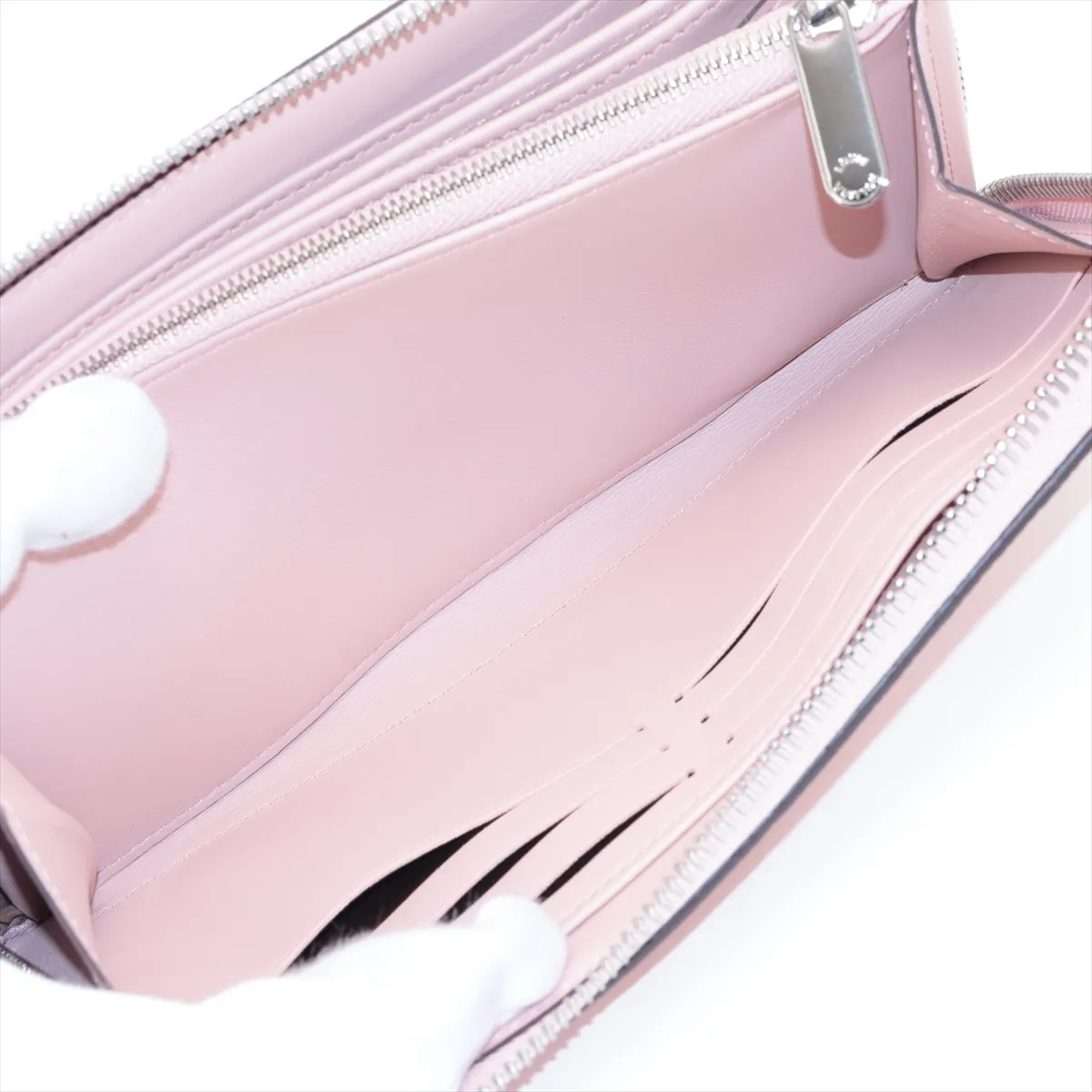 Mahina Zippy Wallet M82755 Rose Jasmine Round Zip Wallet RFID Reactive — view 8