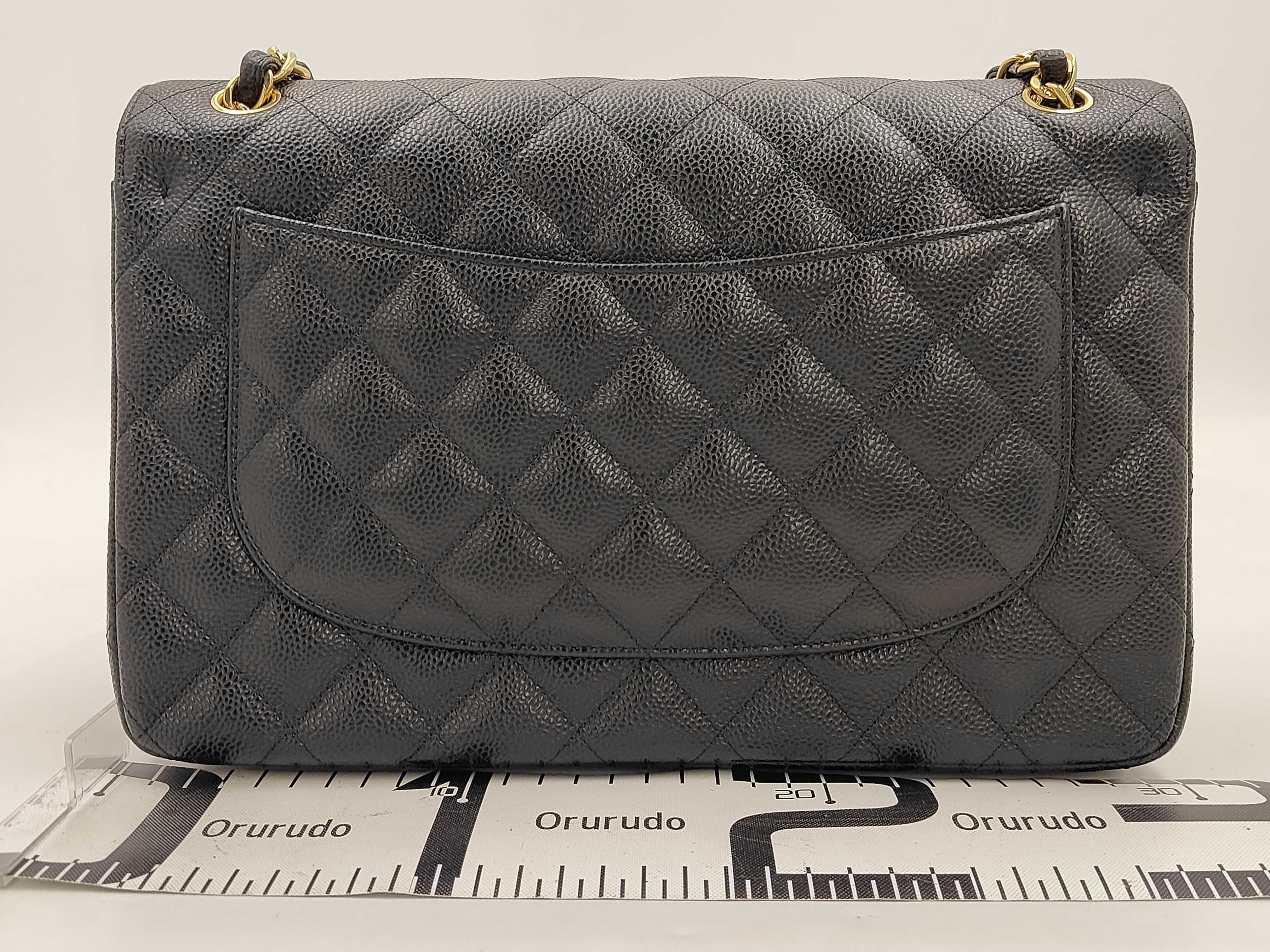 BAG CAVIAR SKIN CLASSIC GHW DOUBLE FLAP SERIES 25 CAVIAR SKIN NO CARD BUTWITH HOLOGRAM Bag — view 2