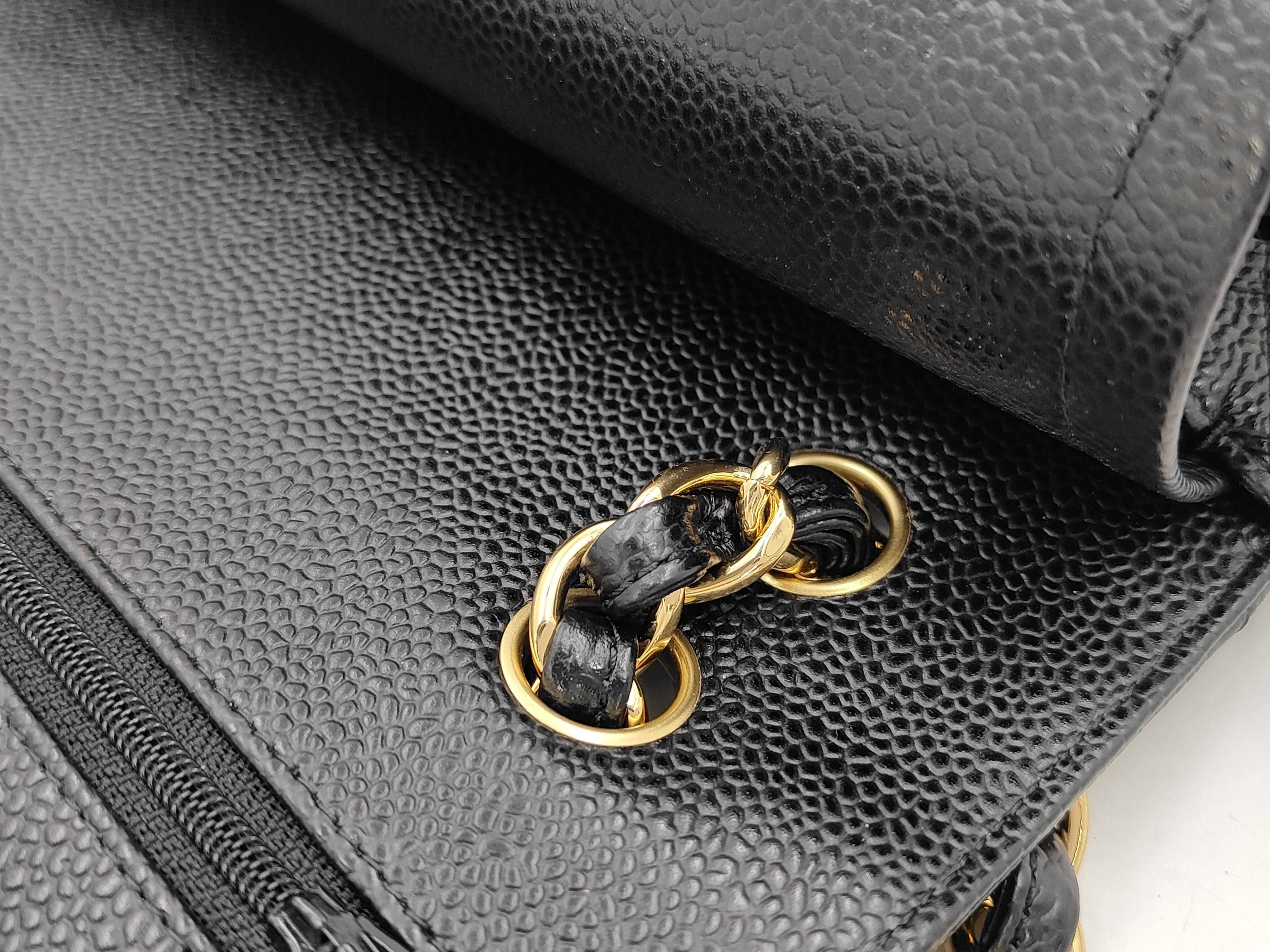 BAG CAVIAR SKIN CLASSIC GHW DOUBLE FLAP SERIES 25 CAVIAR SKIN NO CARD BUTWITH HOLOGRAM Bag — view 5