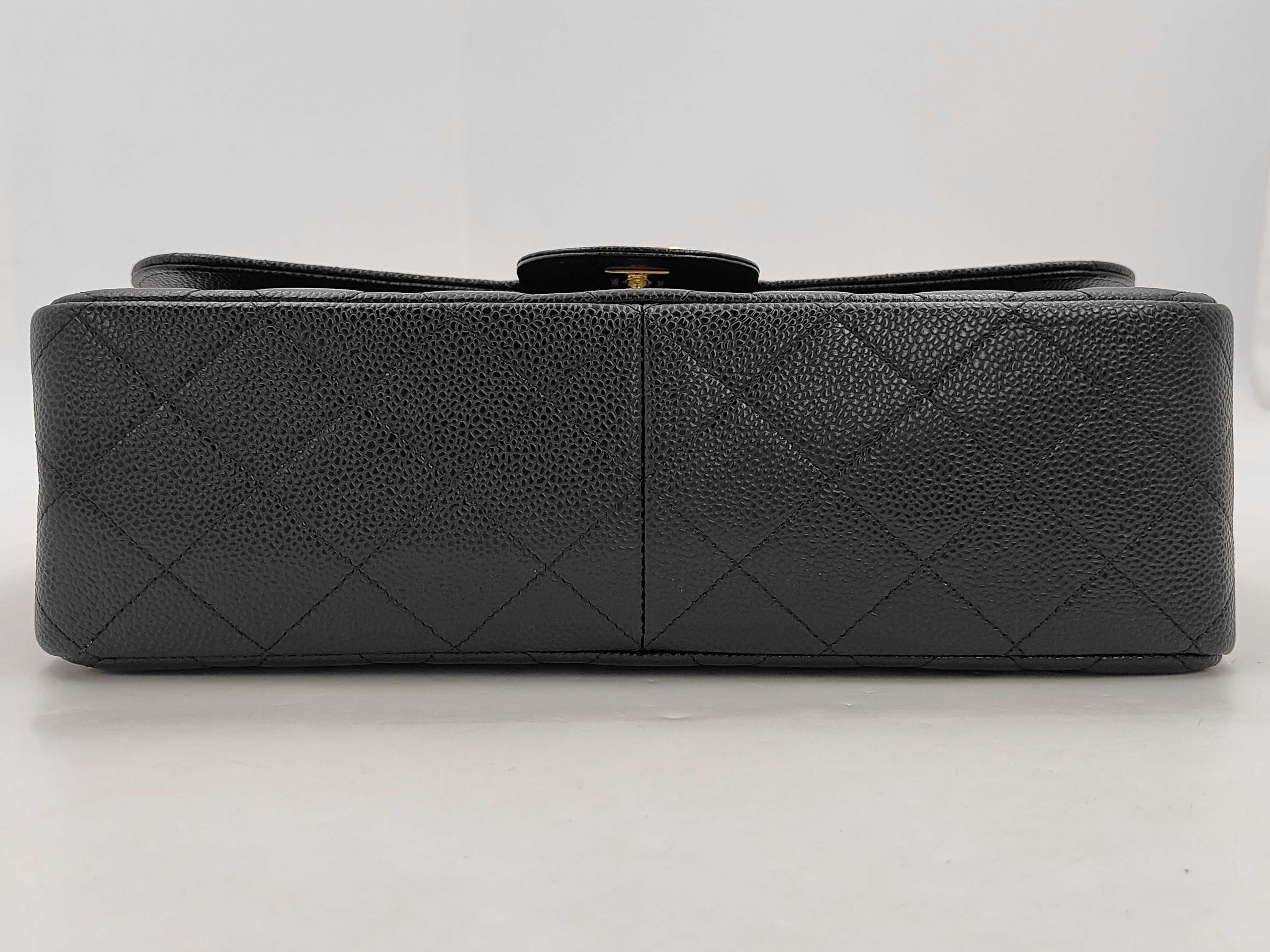 BAG CAVIAR SKIN CLASSIC GHW DOUBLE FLAP SERIES 25 CAVIAR SKIN NO CARD BUTWITH HOLOGRAM Bag — view 7