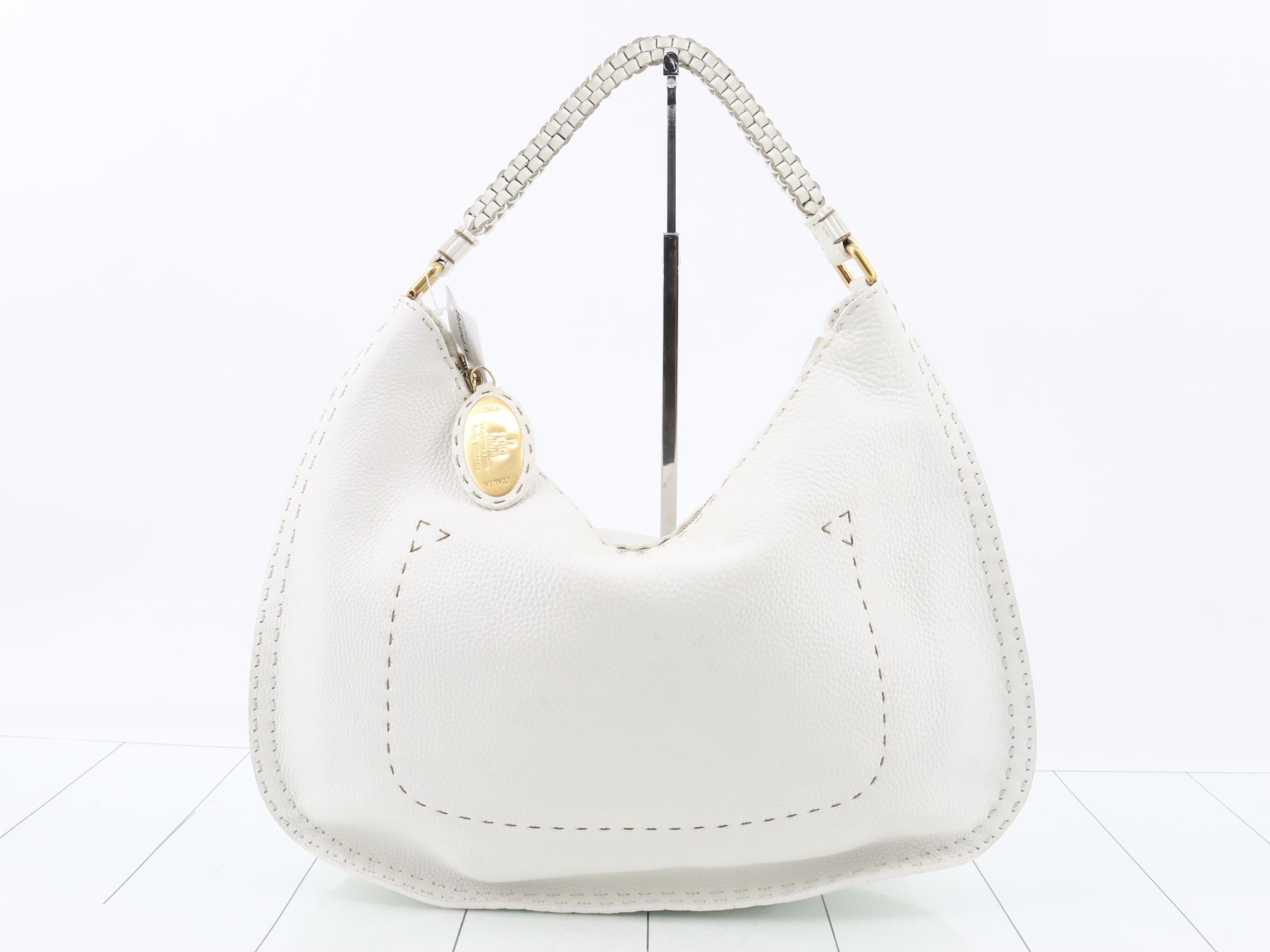 Selleria Shoulder Bag, White