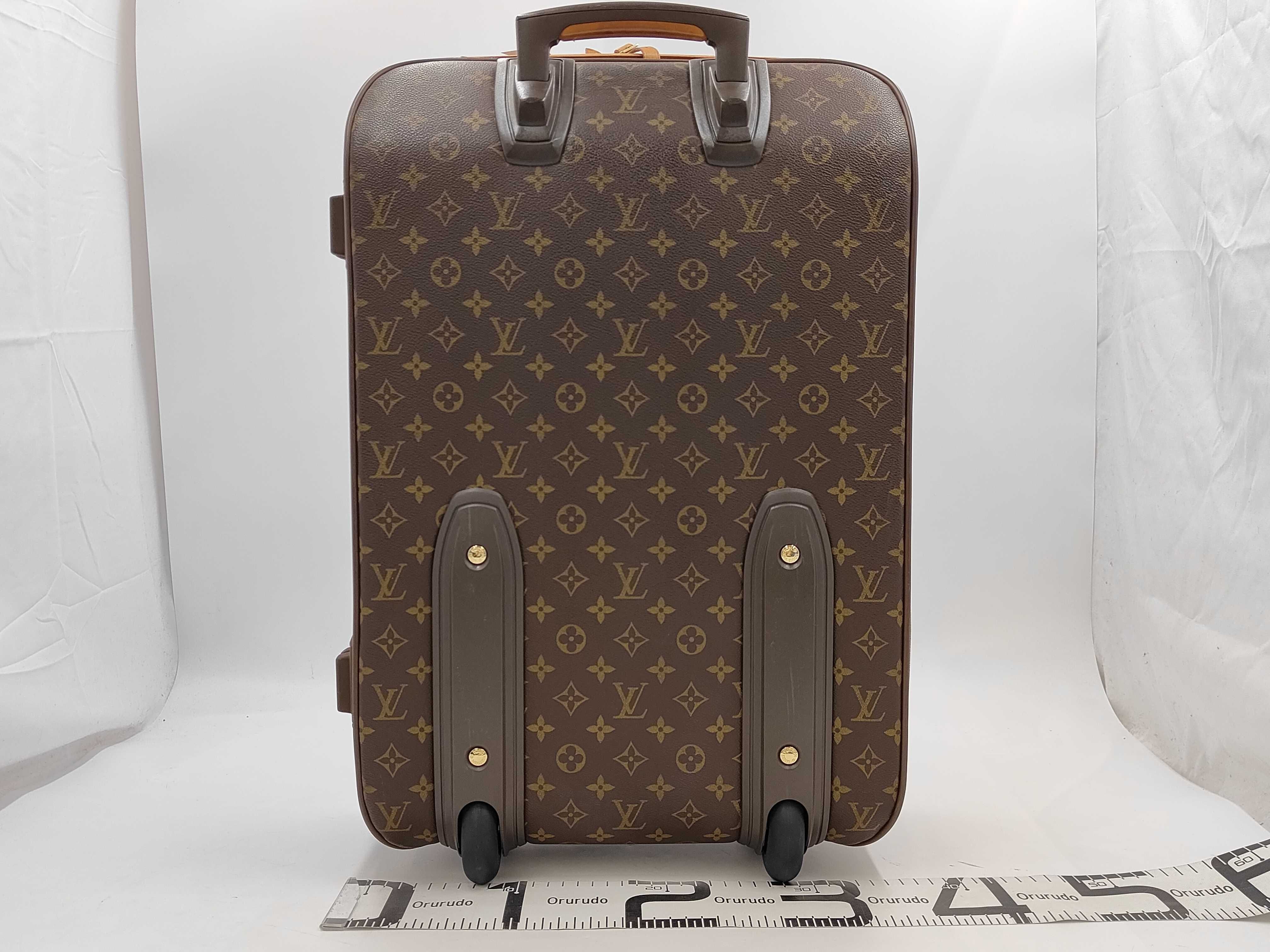 Monogram Pegase 55 M23297 SP1011 Brown Garment Cover with Hanger Carry Bag — view 2