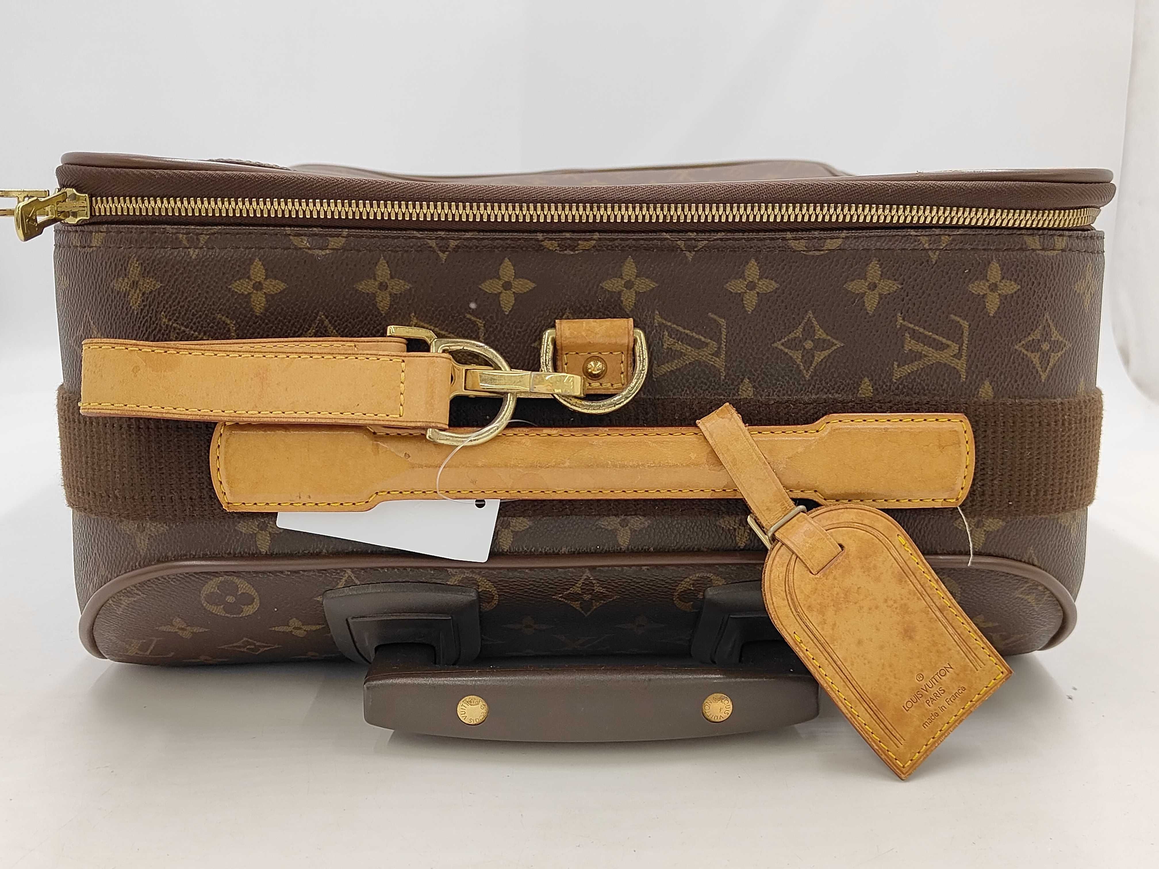 Monogram Pegase 55 M23297 SP1011 Brown Garment Cover with Hanger Carry Bag — view 3
