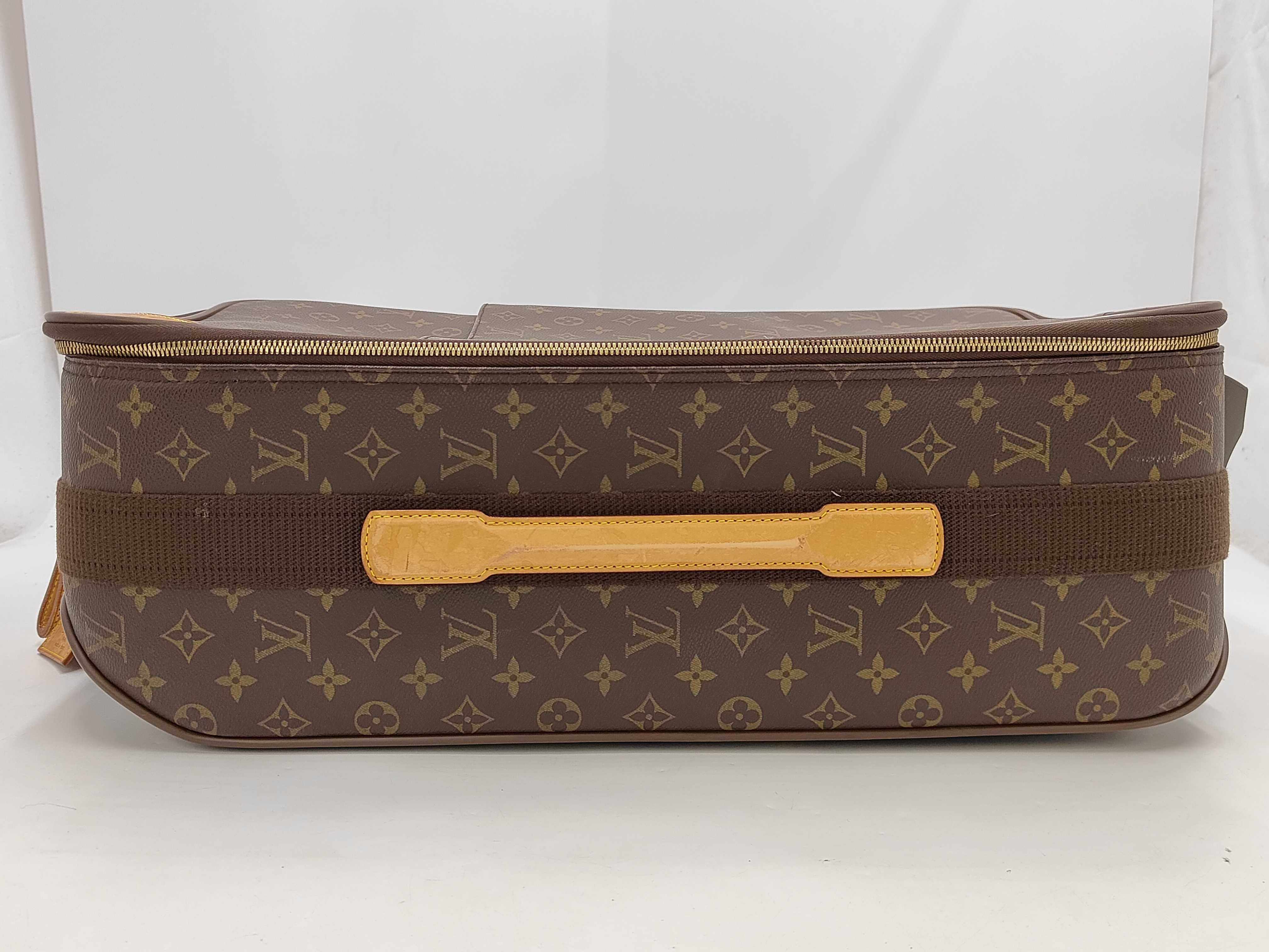 Monogram Pegase 55 M23297 SP1011 Brown Garment Cover with Hanger Carry Bag — view 4