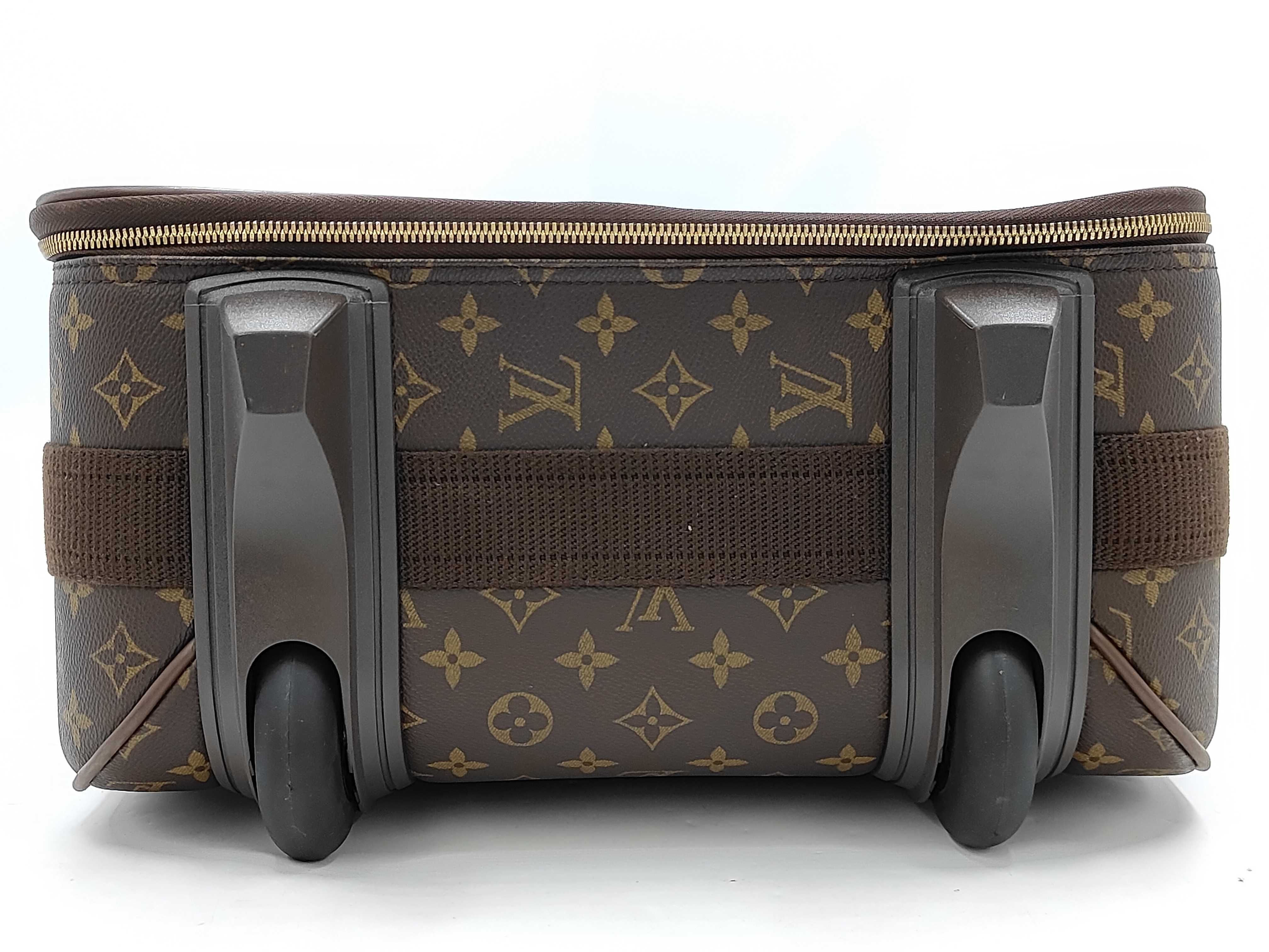 Monogram Pegase 55 M23297 SP1011 Brown Garment Cover with Hanger Carry Bag — view 5
