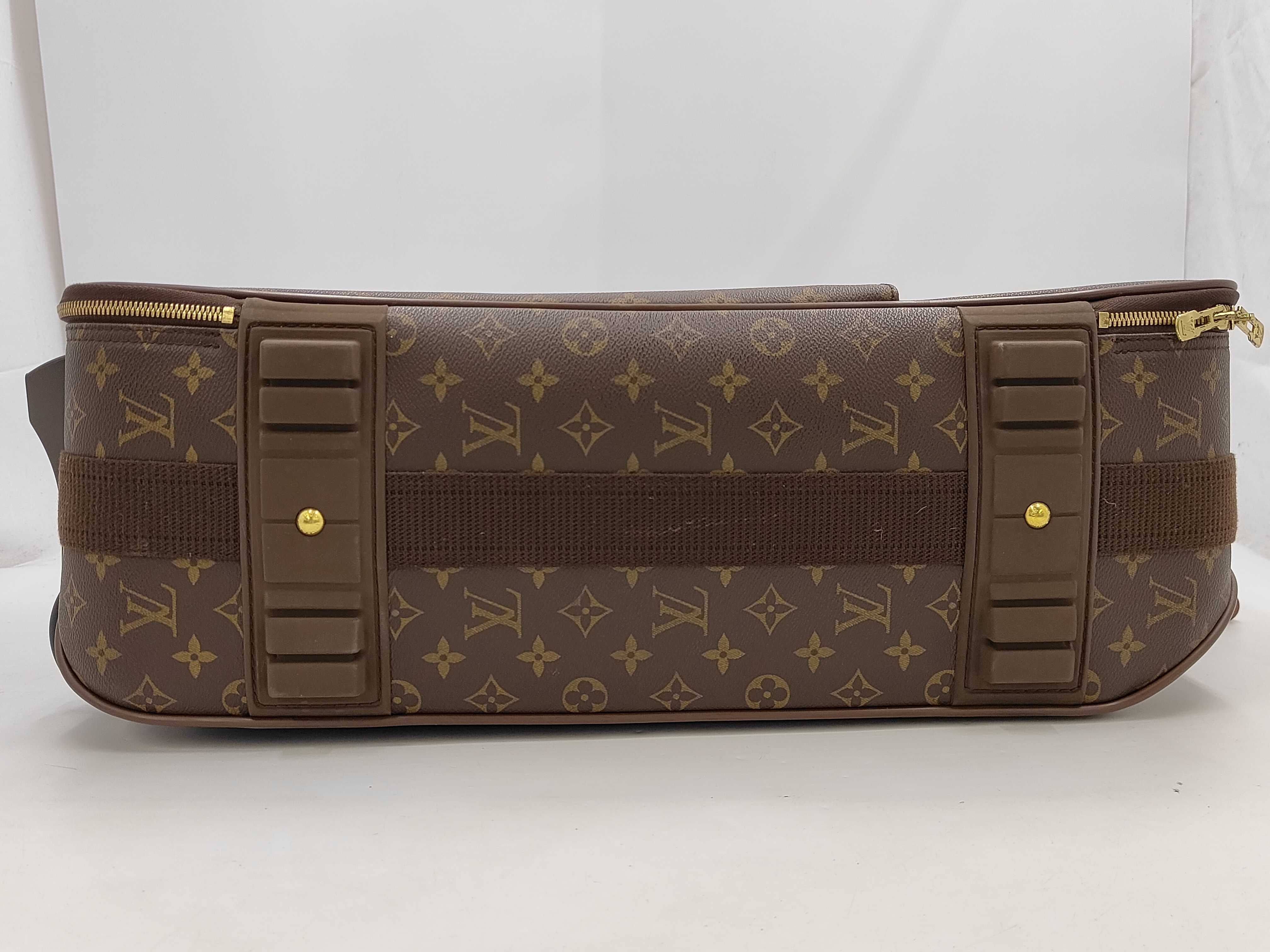 Monogram Pegase 55 M23297 SP1011 Brown Garment Cover with Hanger Carry Bag — view 6