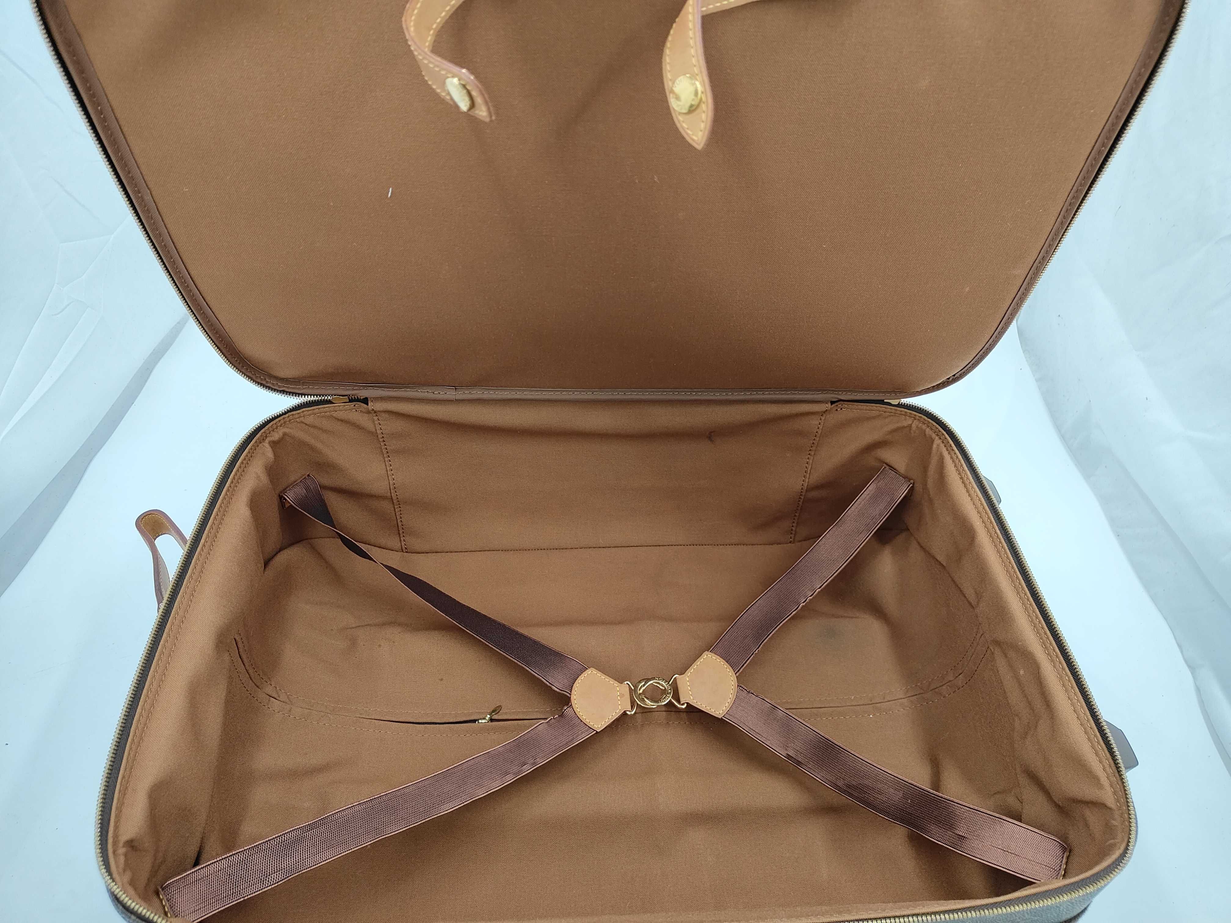 Monogram Pegase 55 M23297 SP1011 Brown Garment Cover with Hanger Carry Bag — view 7