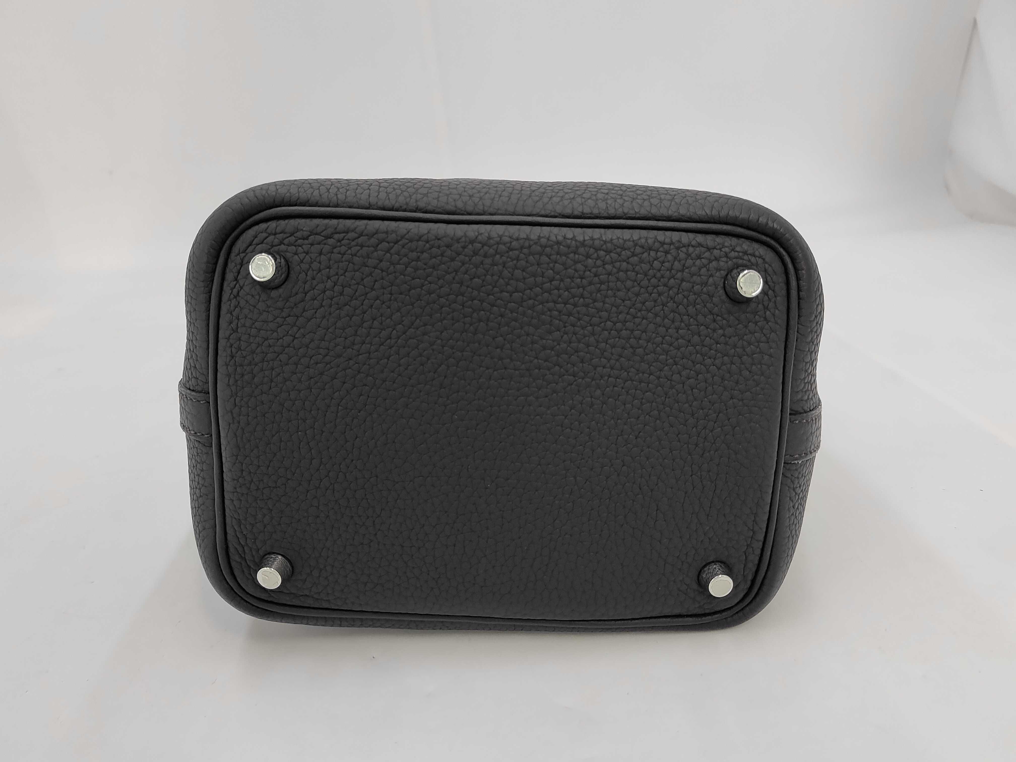 Picotin Lock 18 handbag (dark brown/gray) — view 4