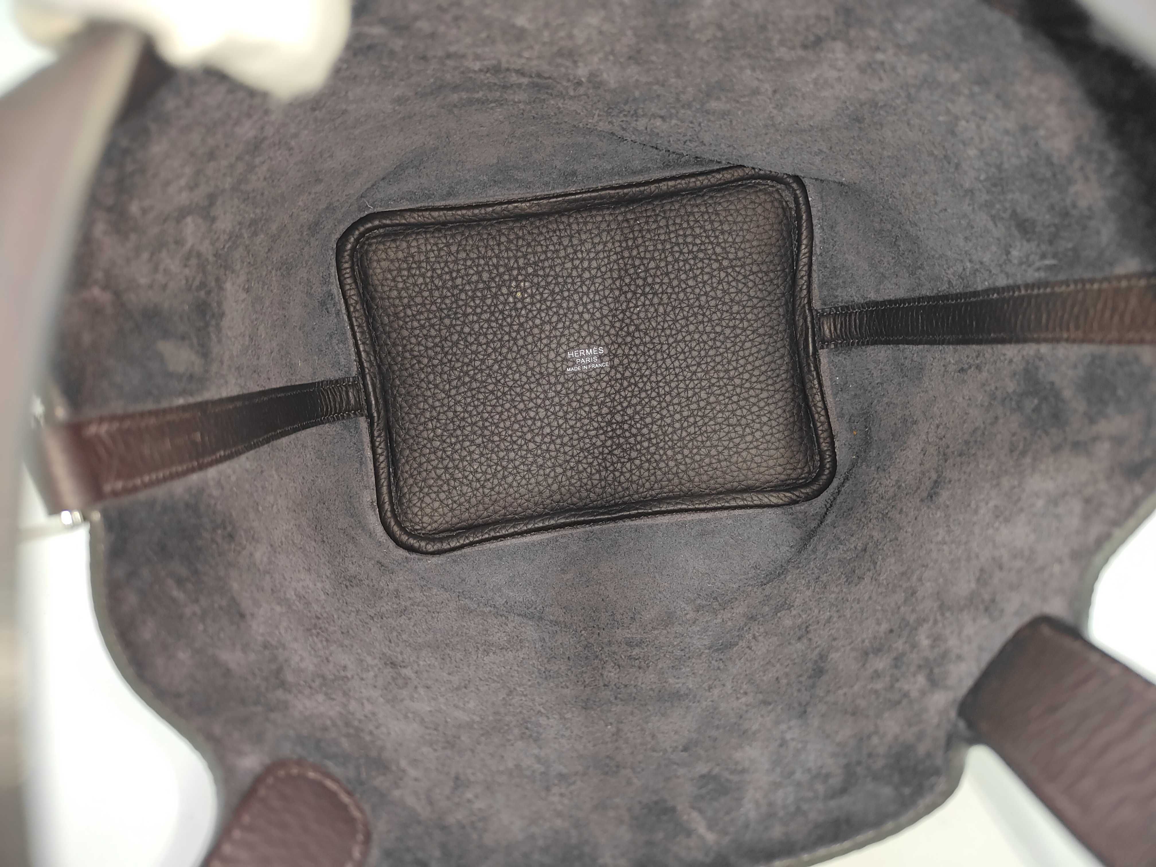 Picotin Lock 18 handbag (dark brown/gray) — view 7