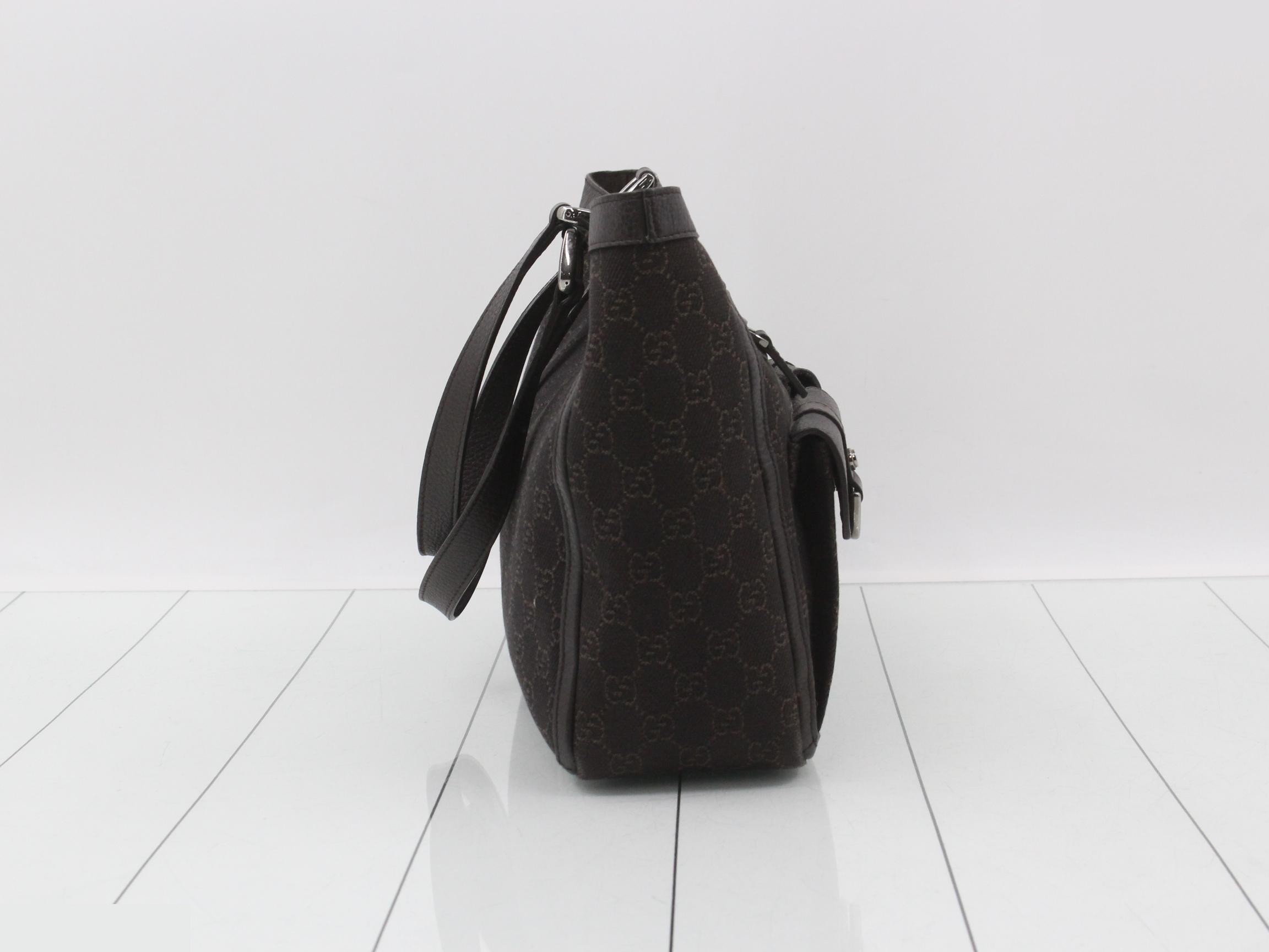 GG Canvas (Bag) - Abby Shopper Tote Bag, Brown — view 4