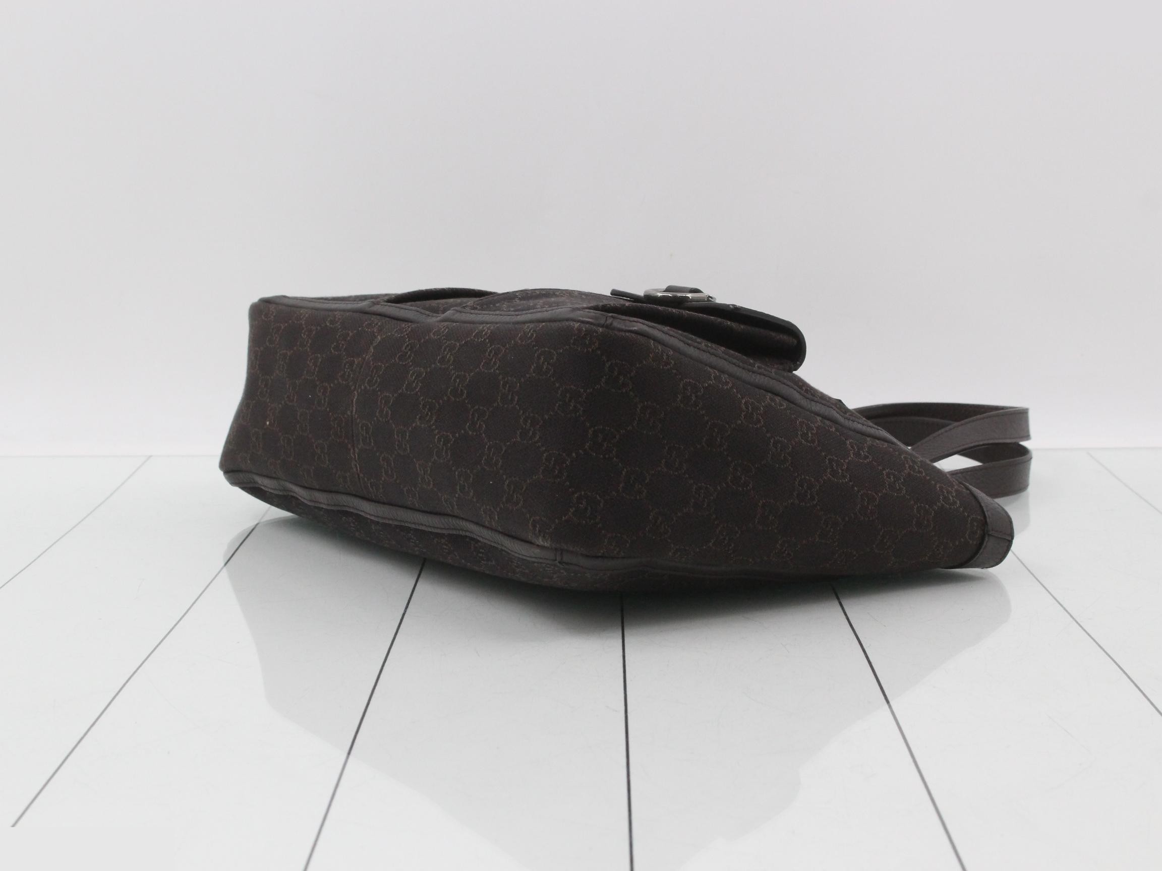 GG Canvas (Bag) - Abby Shopper Tote Bag, Brown — view 6
