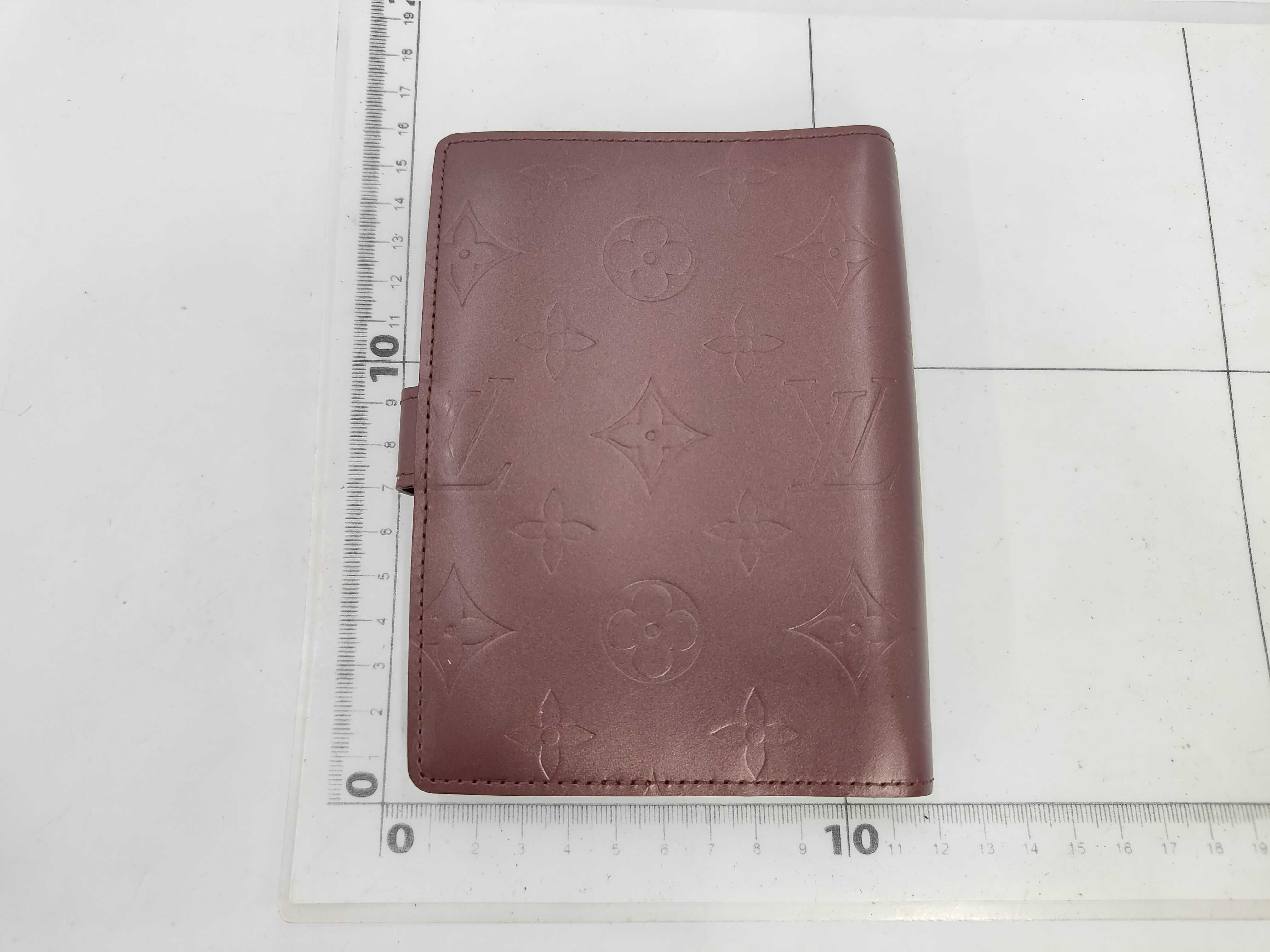 Monogram Matte Agenda PM R20936 Notebook Cover — view 2