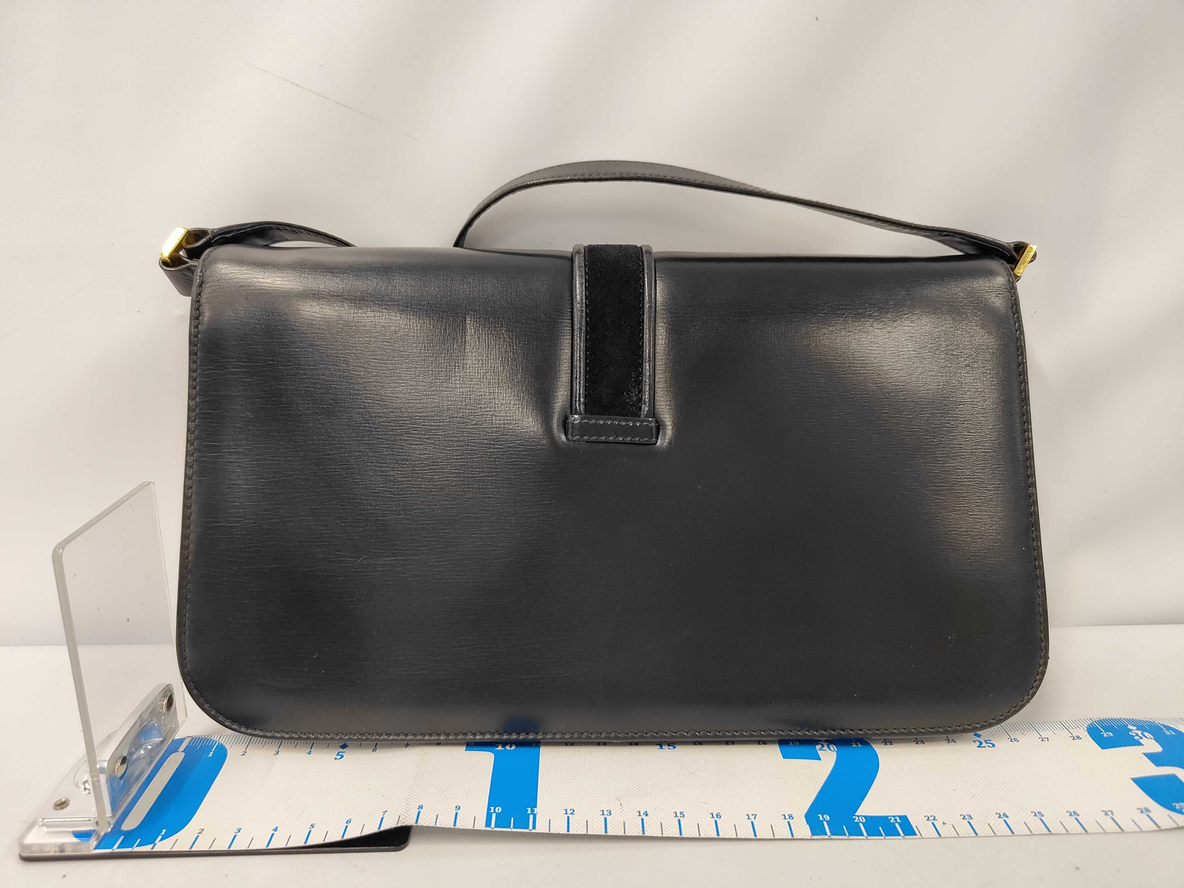 Vintage Leather Shoulder Bag — view 2
