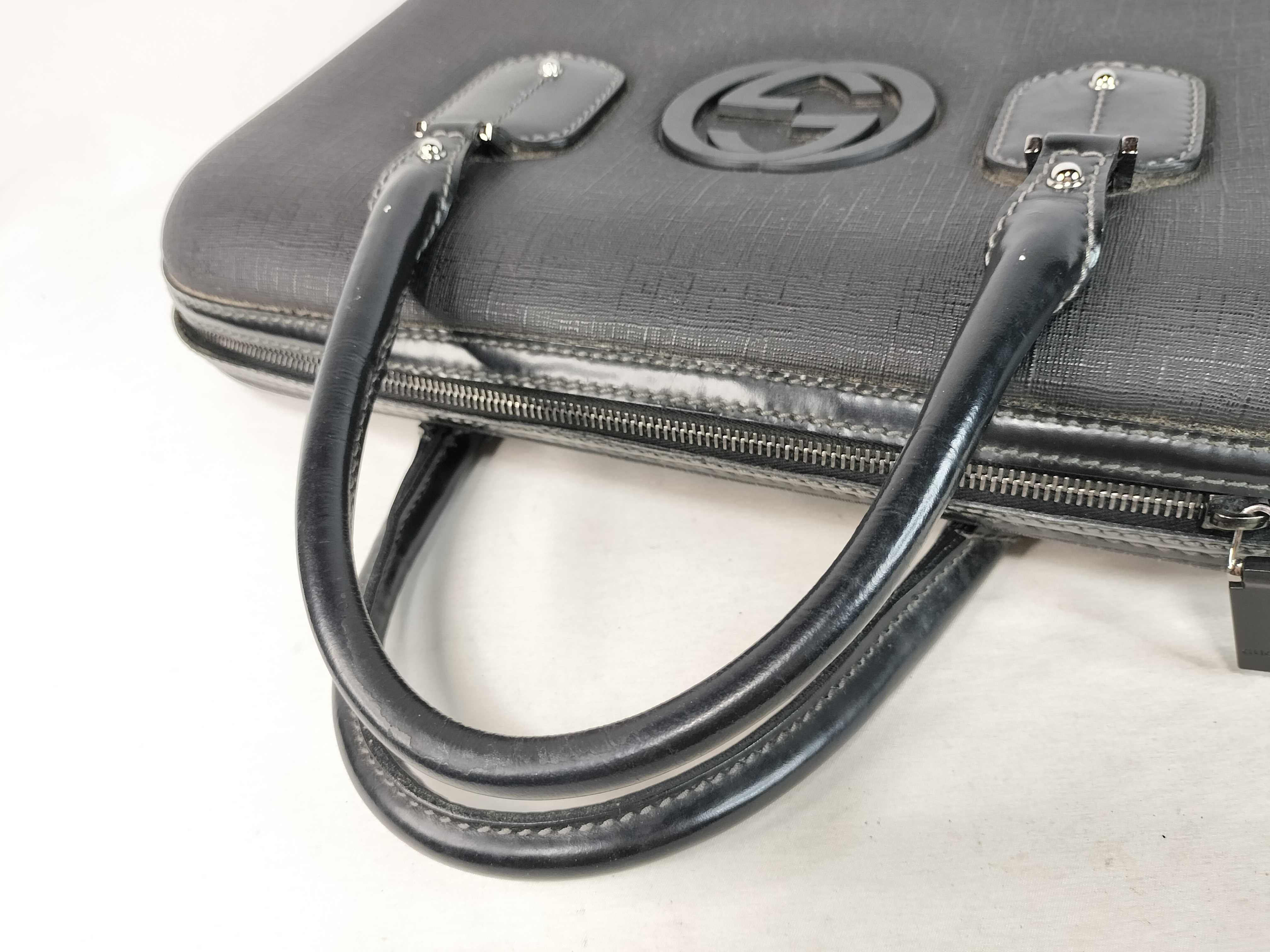 Business Bag Interlocking Black Business Bag — view 3