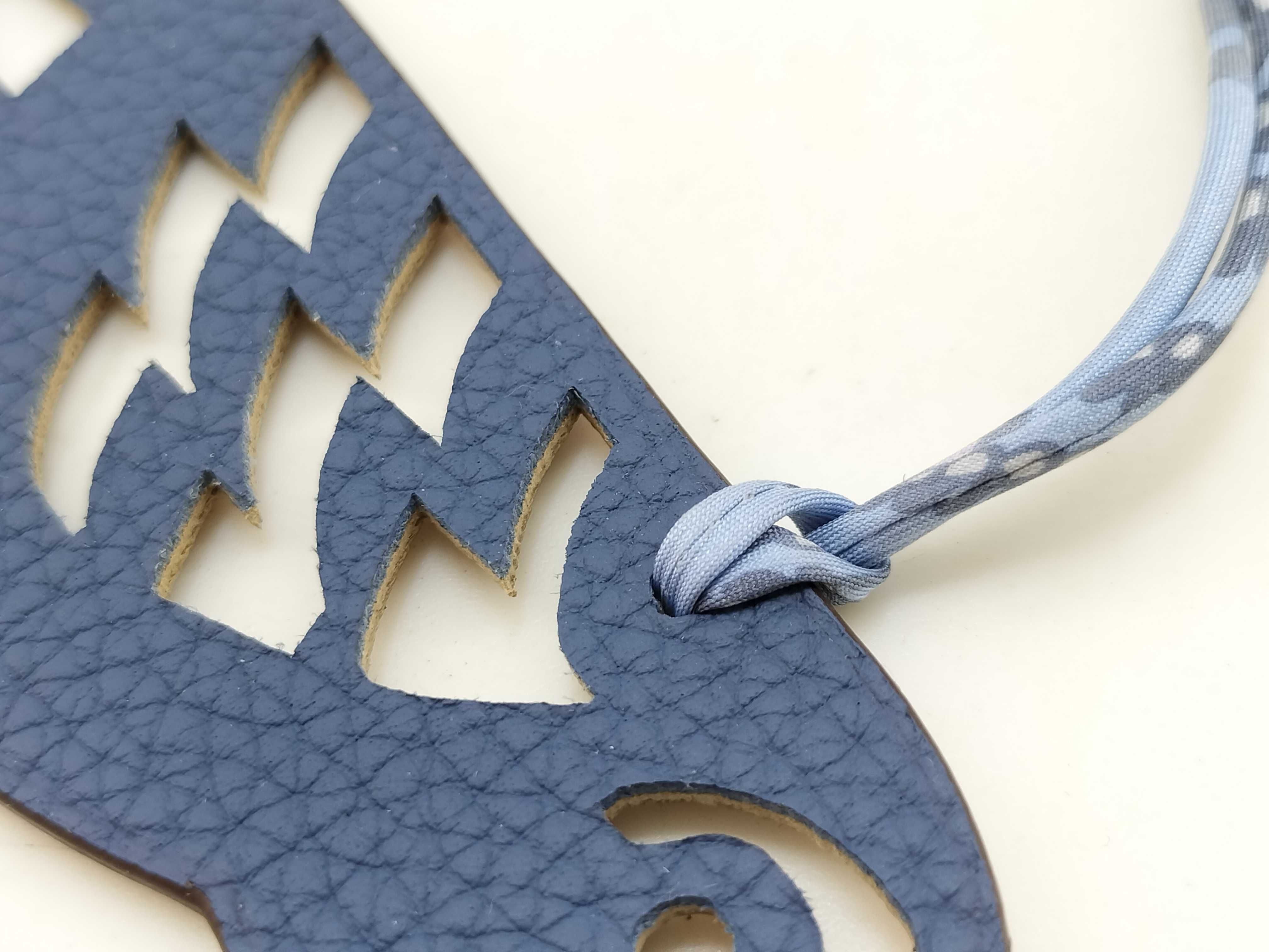 Petit H Parrot Charm Navy x Brown Hermes Charm — view 7