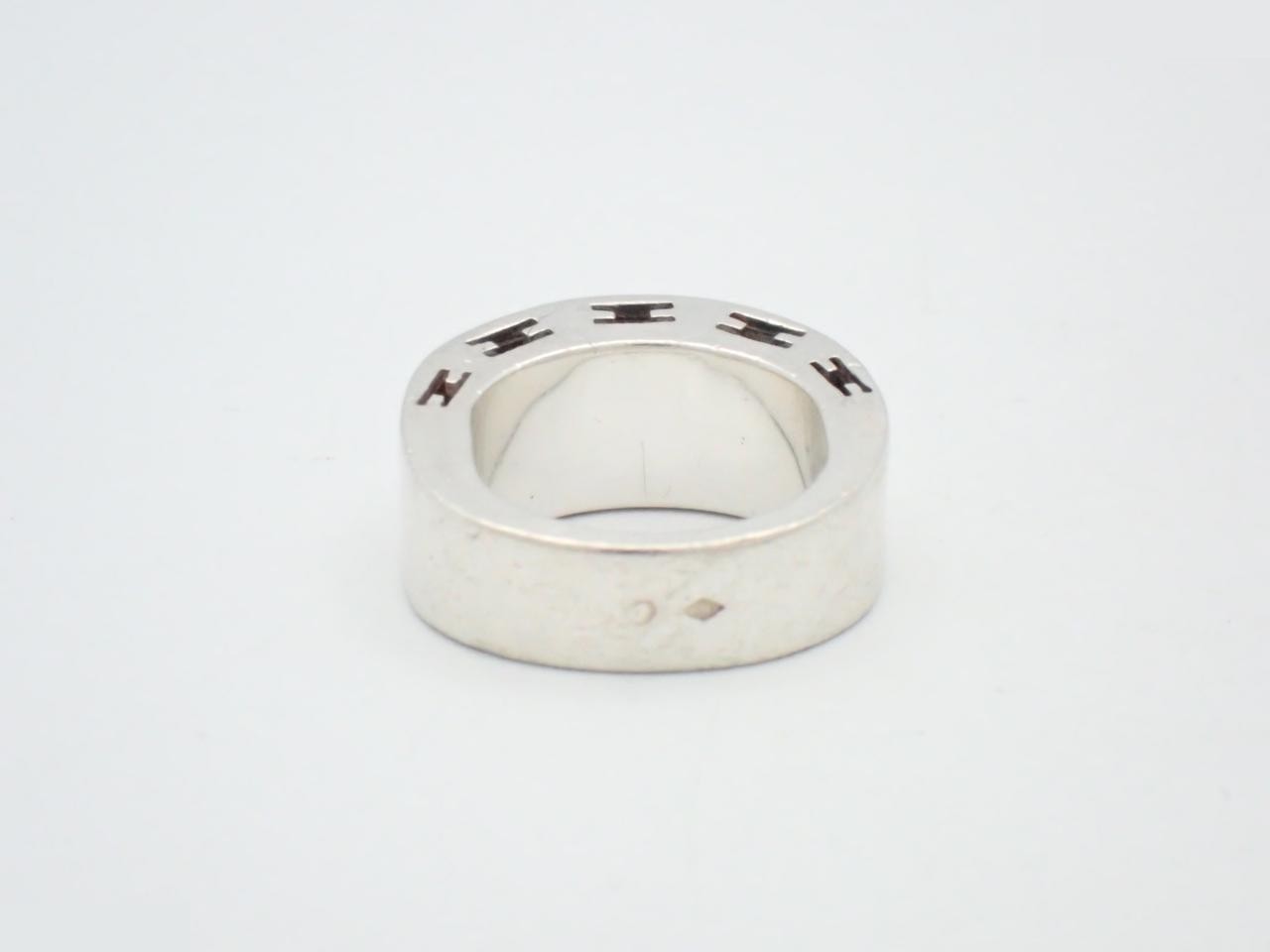 Clarte ring, stamped 49, actual size #8, 925g/8.0g — view 2