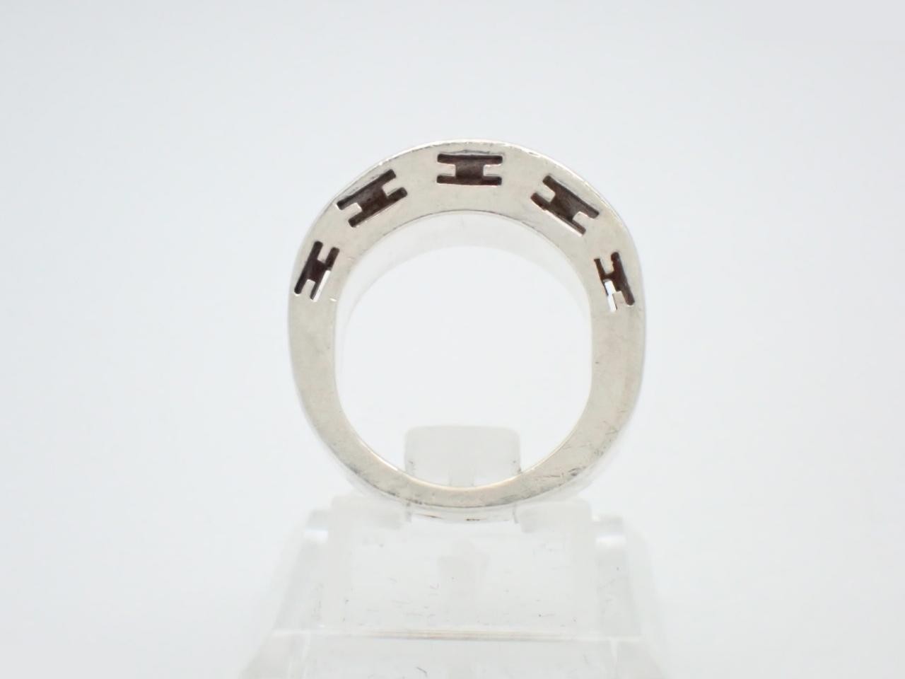Clarte ring, stamped 49, actual size #8, 925g/8.0g — view 3