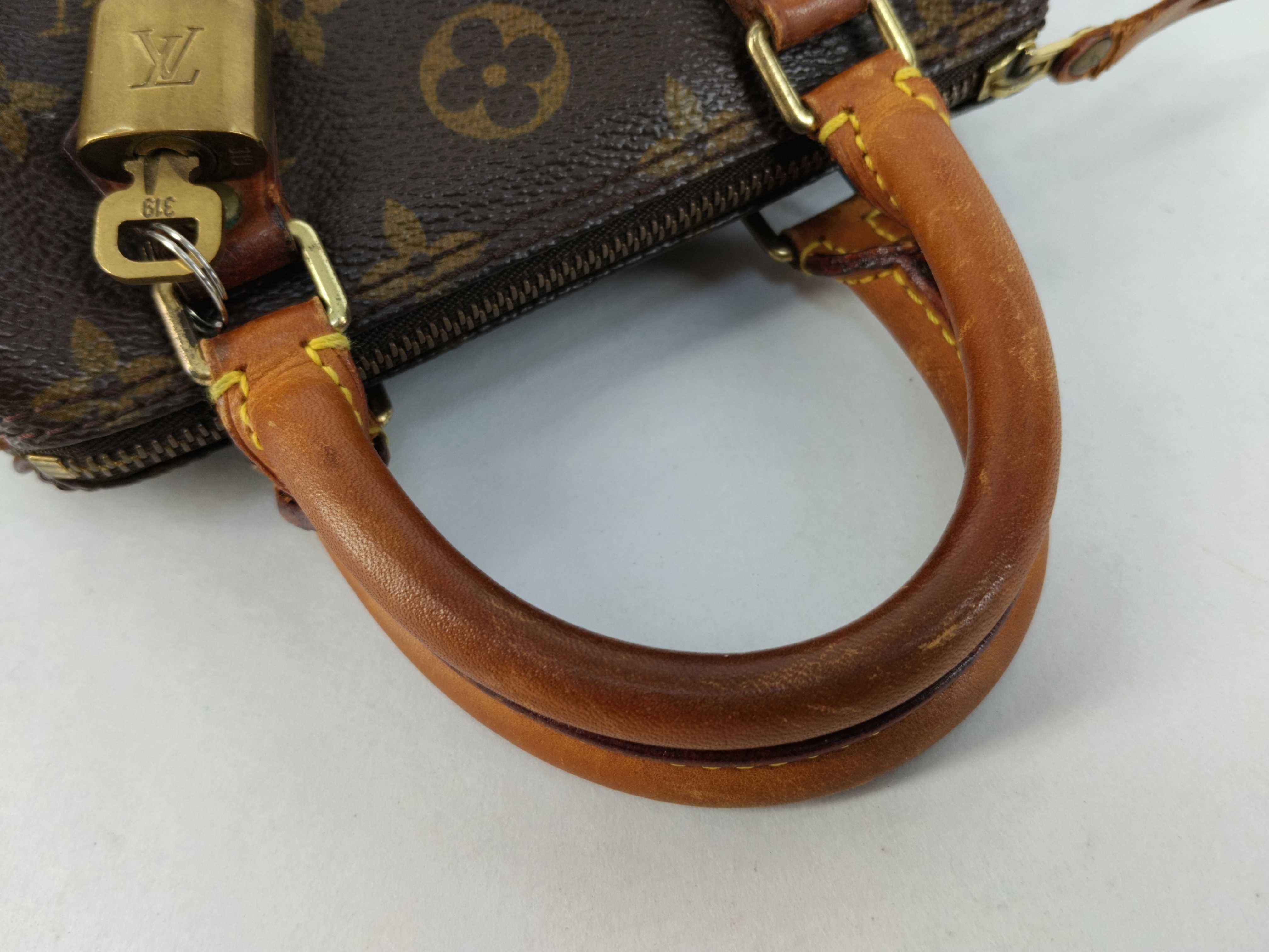 Monogram Louis Vuitton Monogram Mini Speedy Boston Bag — view 3