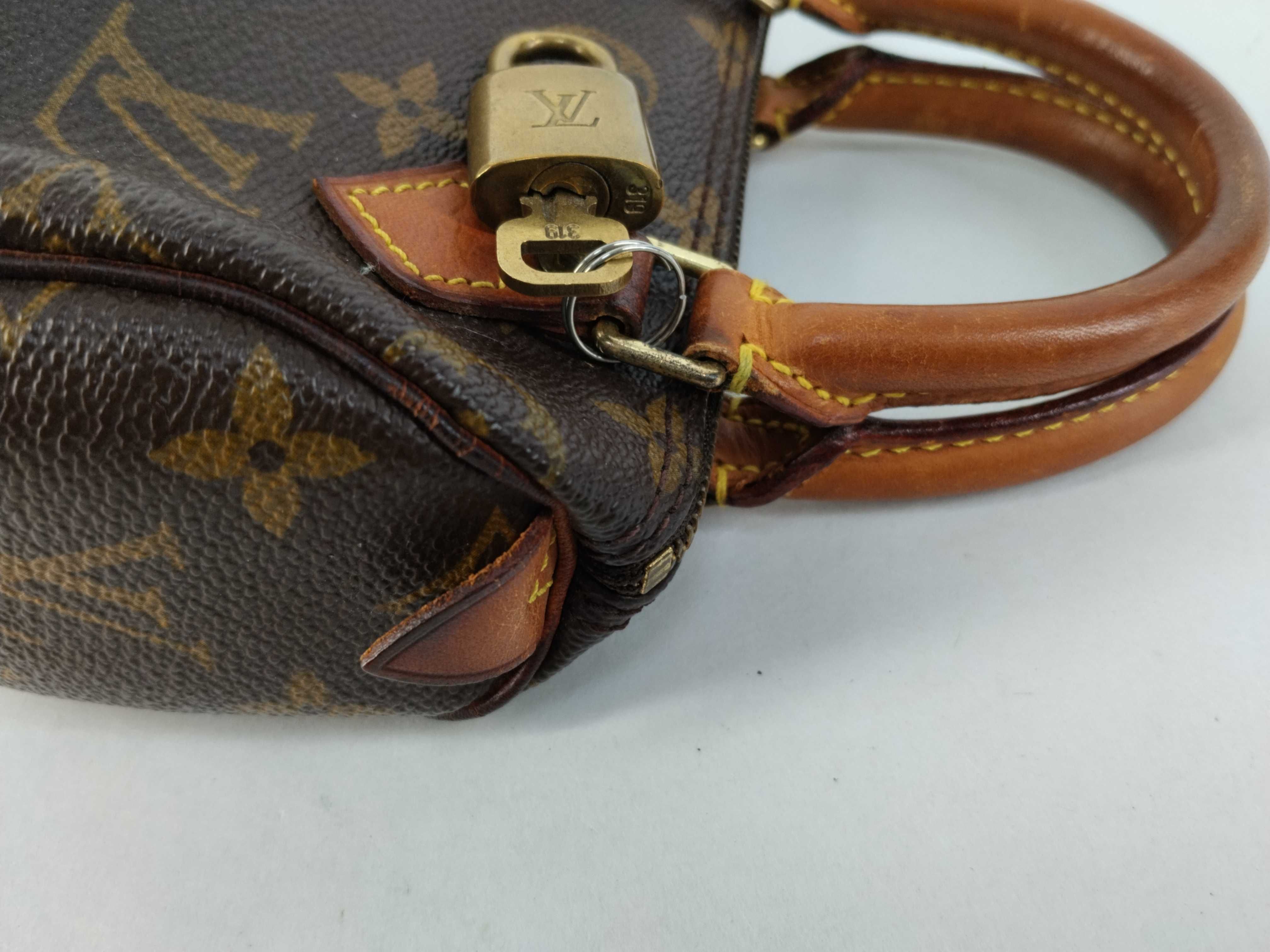 Monogram Louis Vuitton Monogram Mini Speedy Boston Bag — view 5