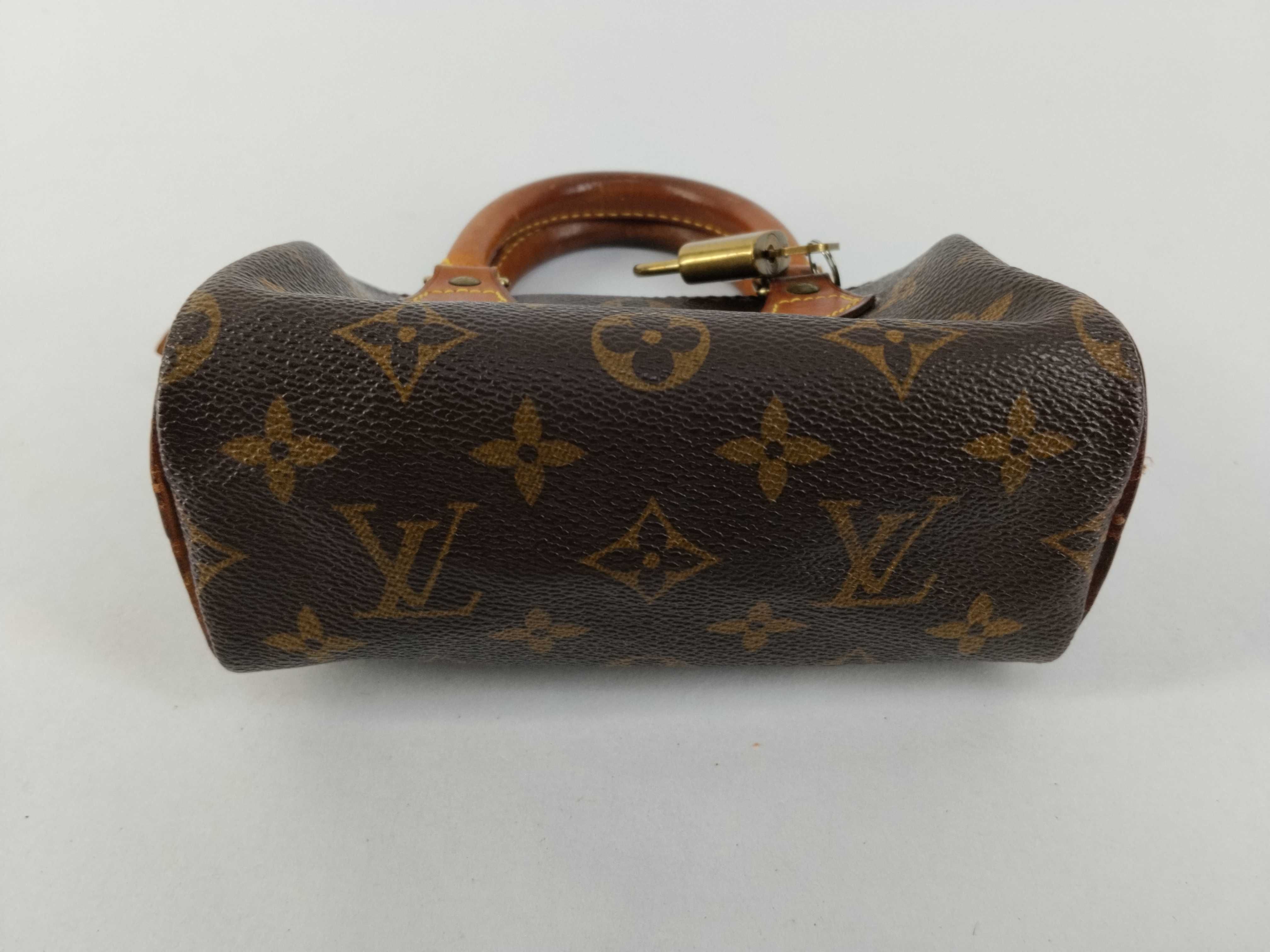 Monogram Louis Vuitton Monogram Mini Speedy Boston Bag — view 7