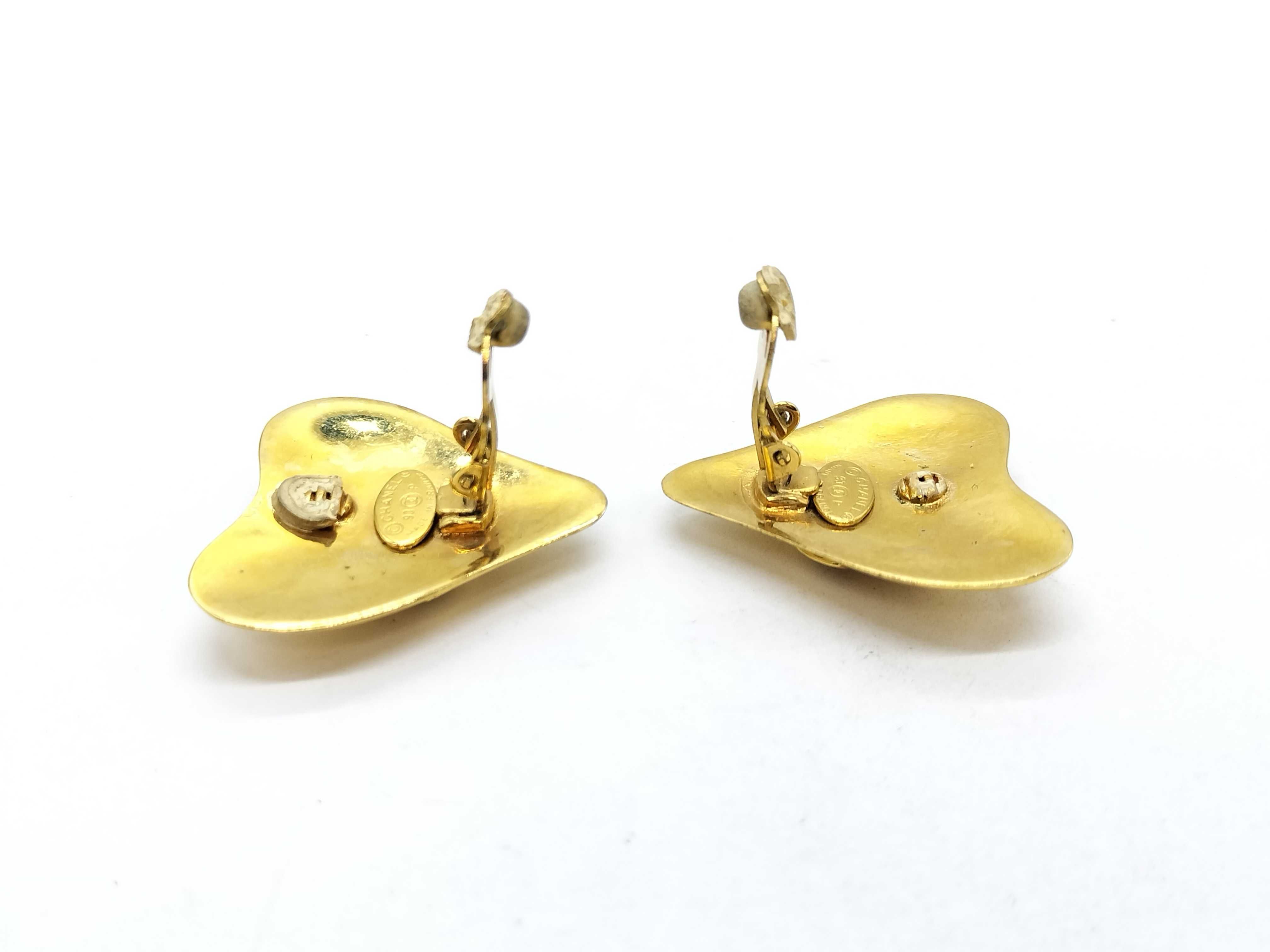 Coco Heart Gold Earrings 93P Earrings — view 5