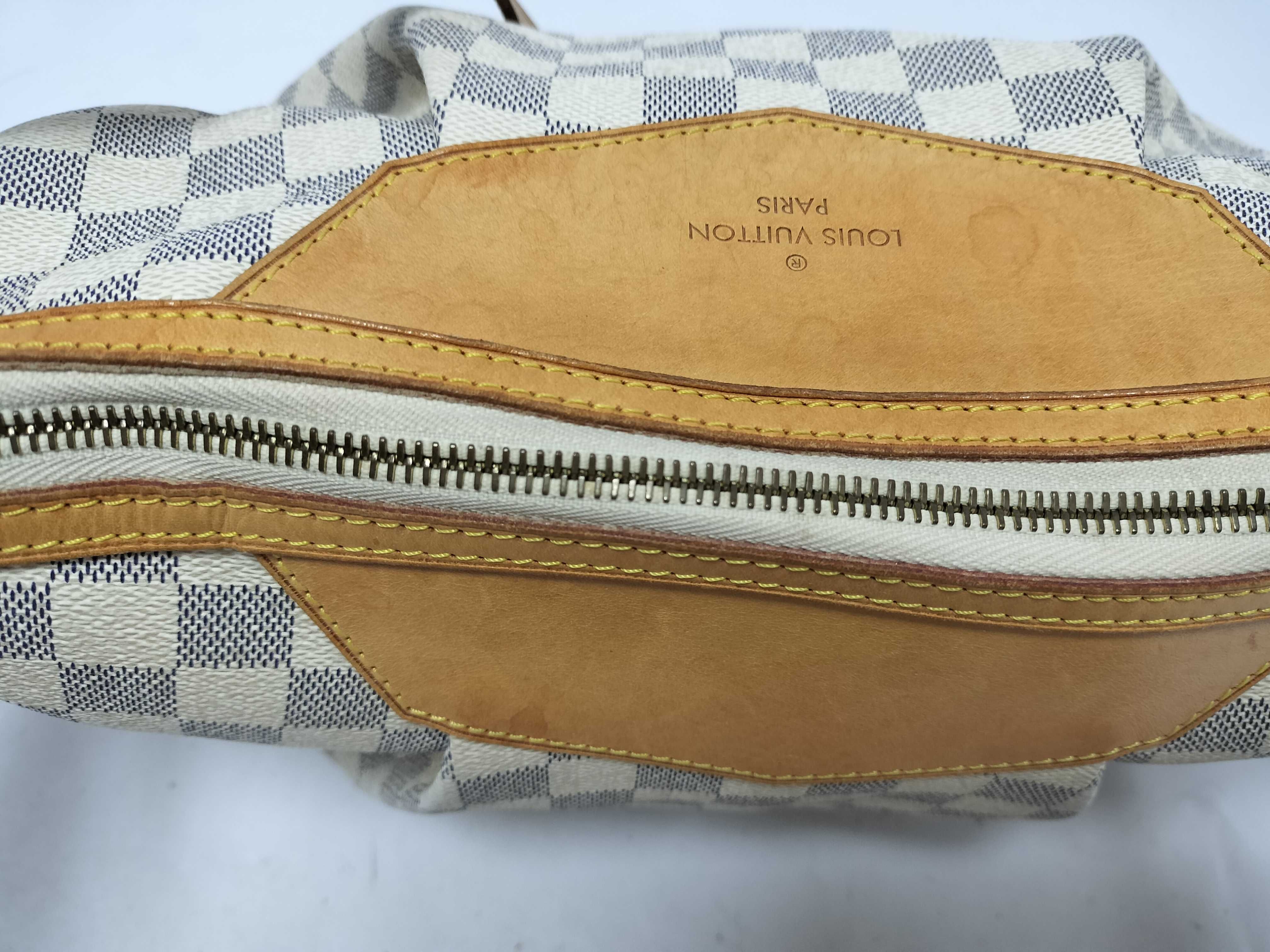 Damier Azur Louis Vuitton Azur Siracusa MM Shoulder Bag (VO8589) Shoulder Bag — view 3