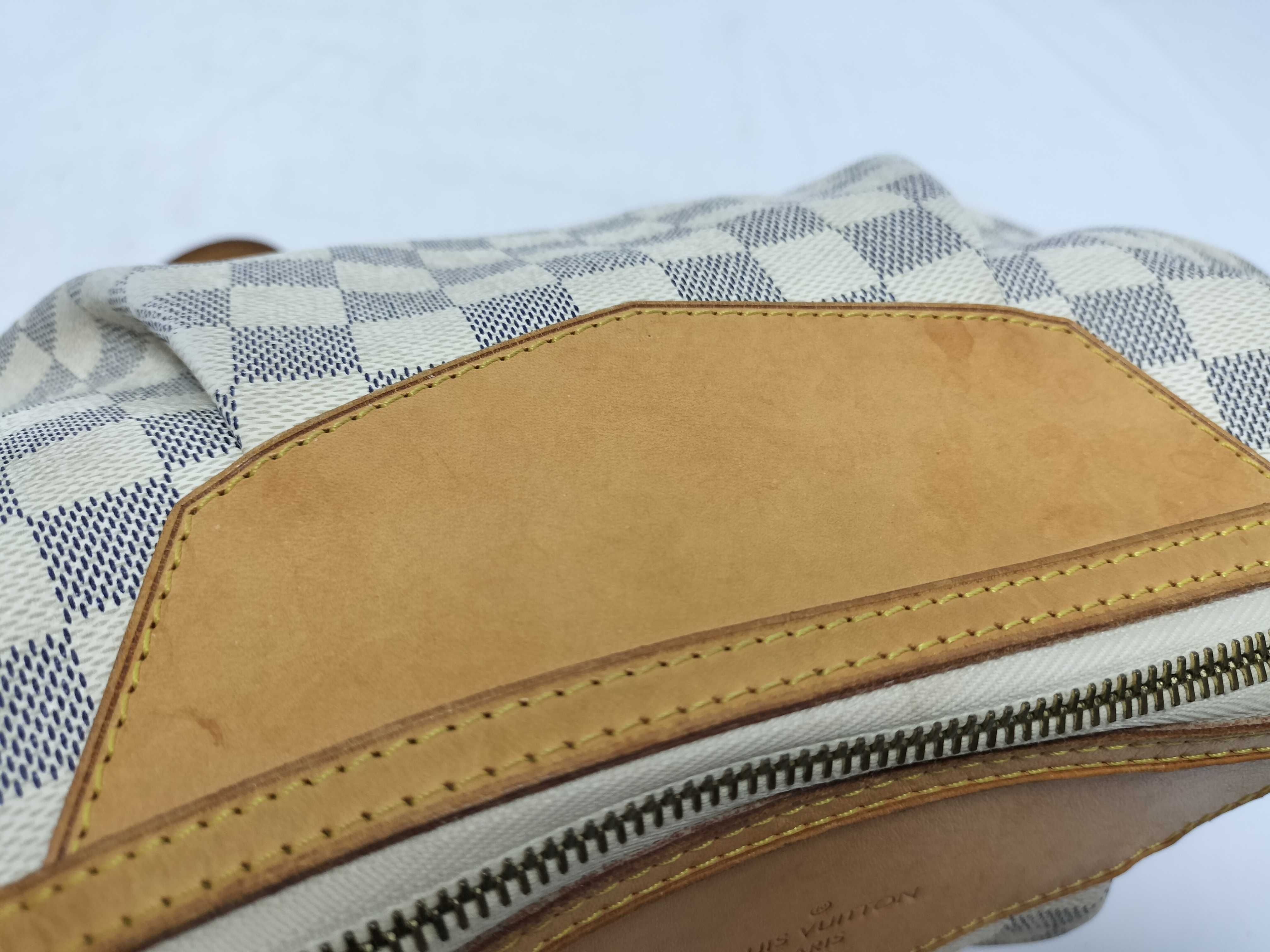 Damier Azur Louis Vuitton Azur Siracusa MM Shoulder Bag (VO8589) Shoulder Bag — view 9