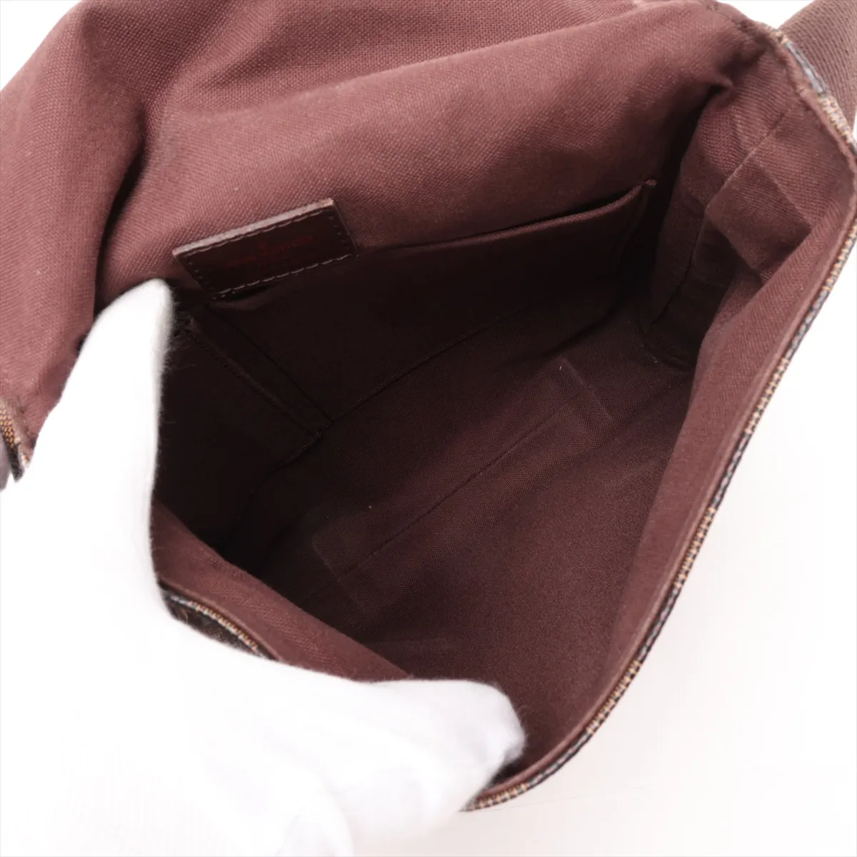 Damier Brooklyn PM N51210 SR2019 Brown — view 6