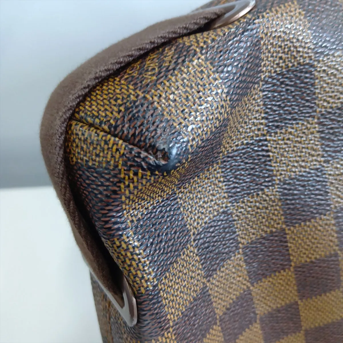 Damier Brooklyn PM N51210 SR2019 Brown — view 9