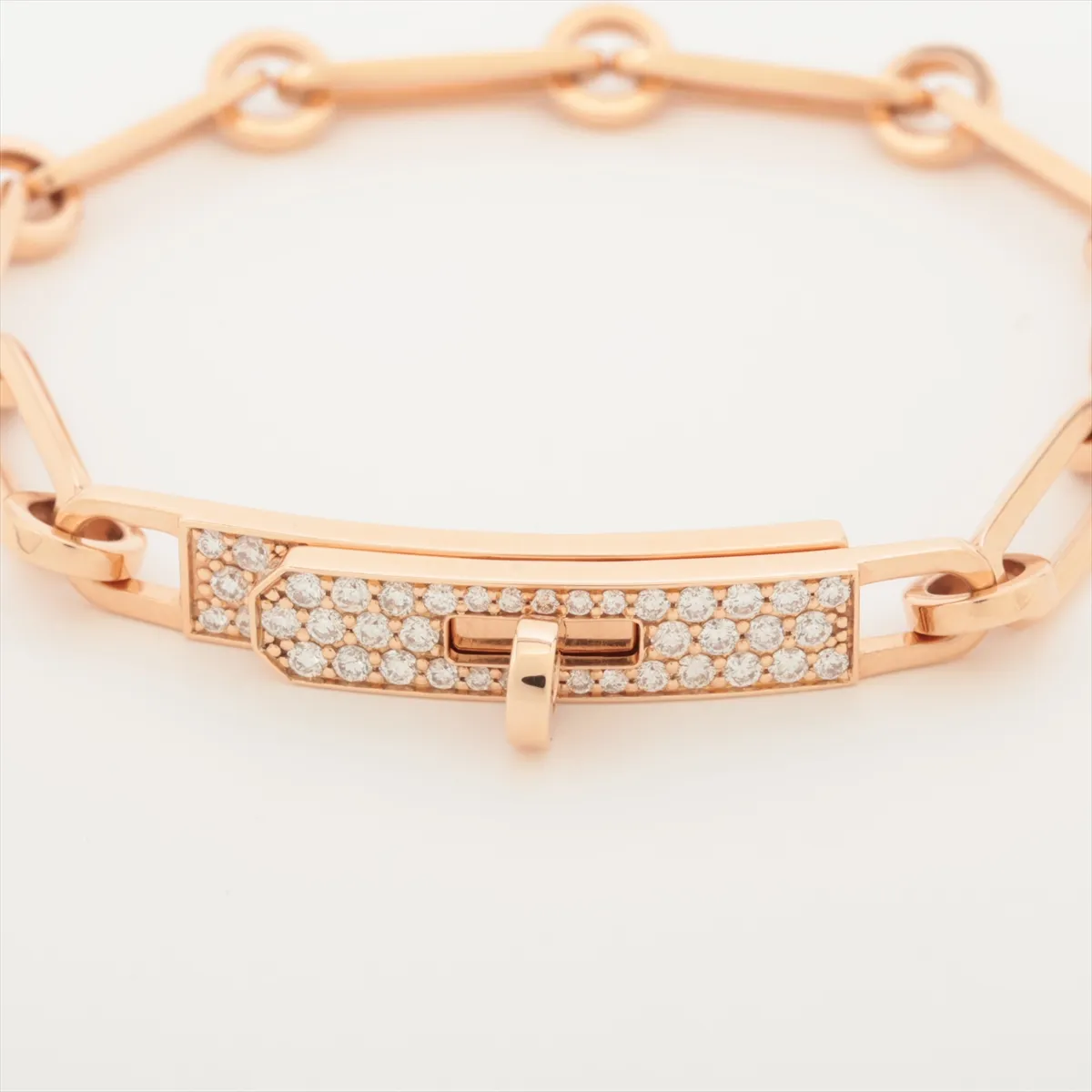 Kelly Chaine Diamond Bracelet 750(PG) 15.7g D0.90 ST 18AE124926 — view 3