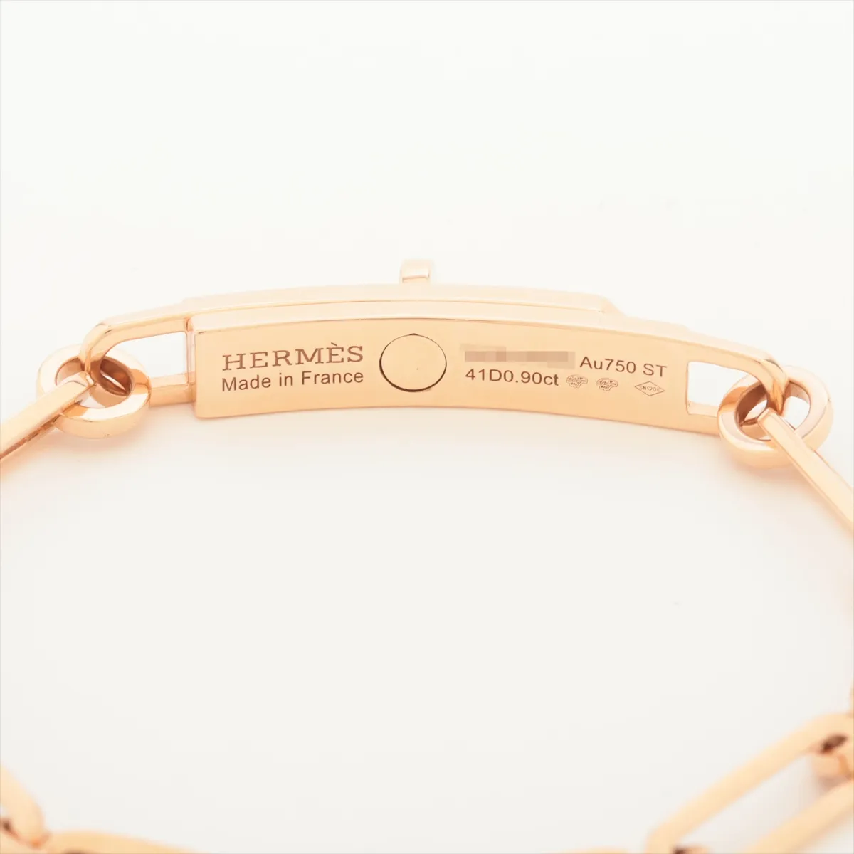 Kelly Chaine Diamond Bracelet 750(PG) 15.7g D0.90 ST 18AE124926 — view 4