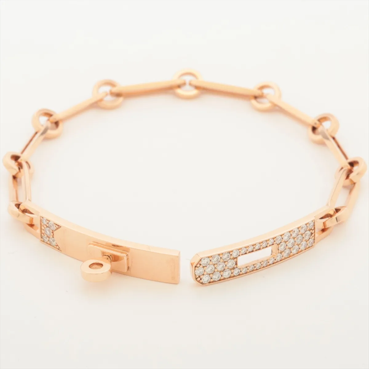 Kelly Chaine Diamond Bracelet 750(PG) 15.7g D0.90 ST 18AE124926 — view 5