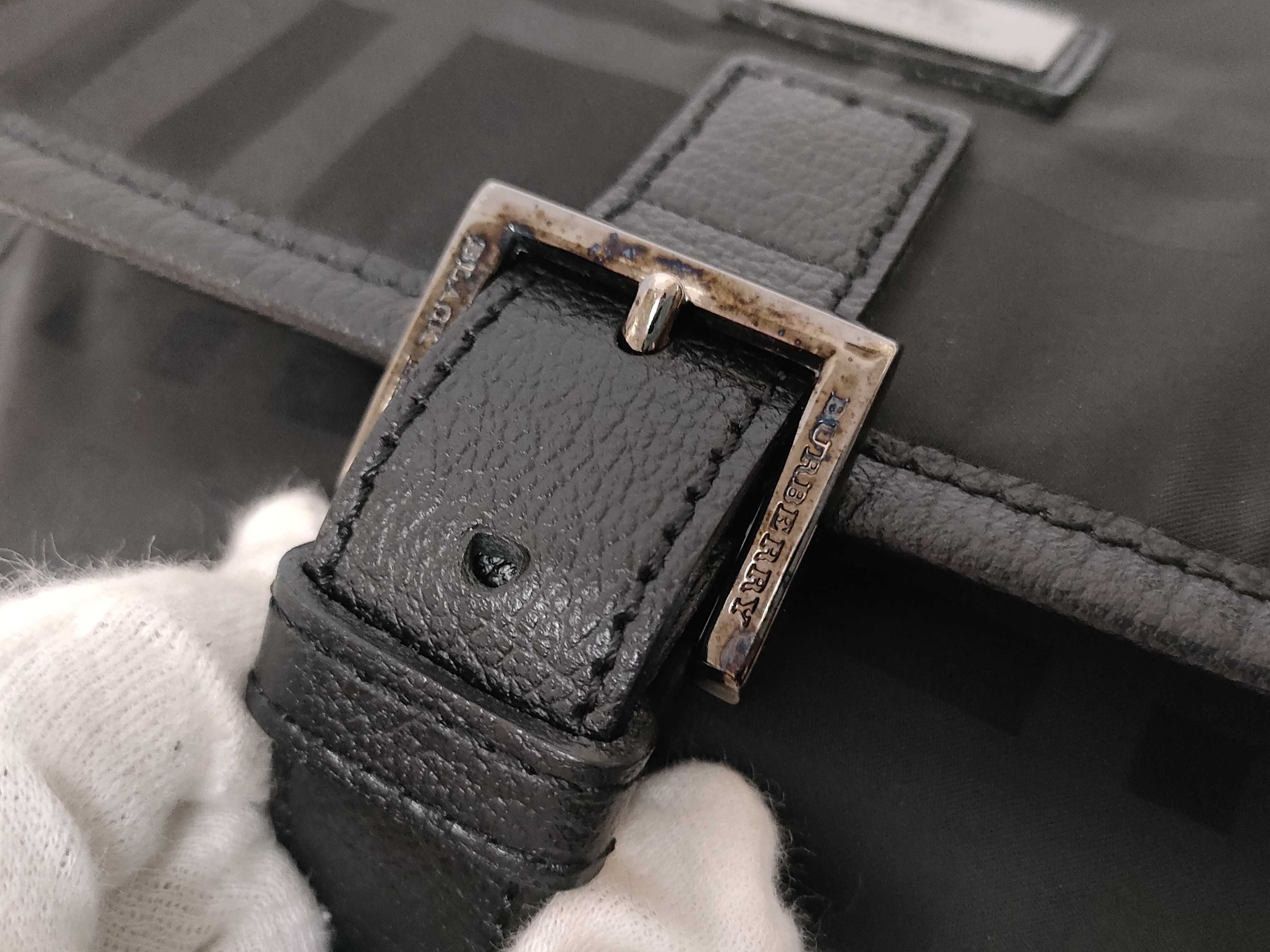 Black Label Shoulder Bag, Nylon — view 9