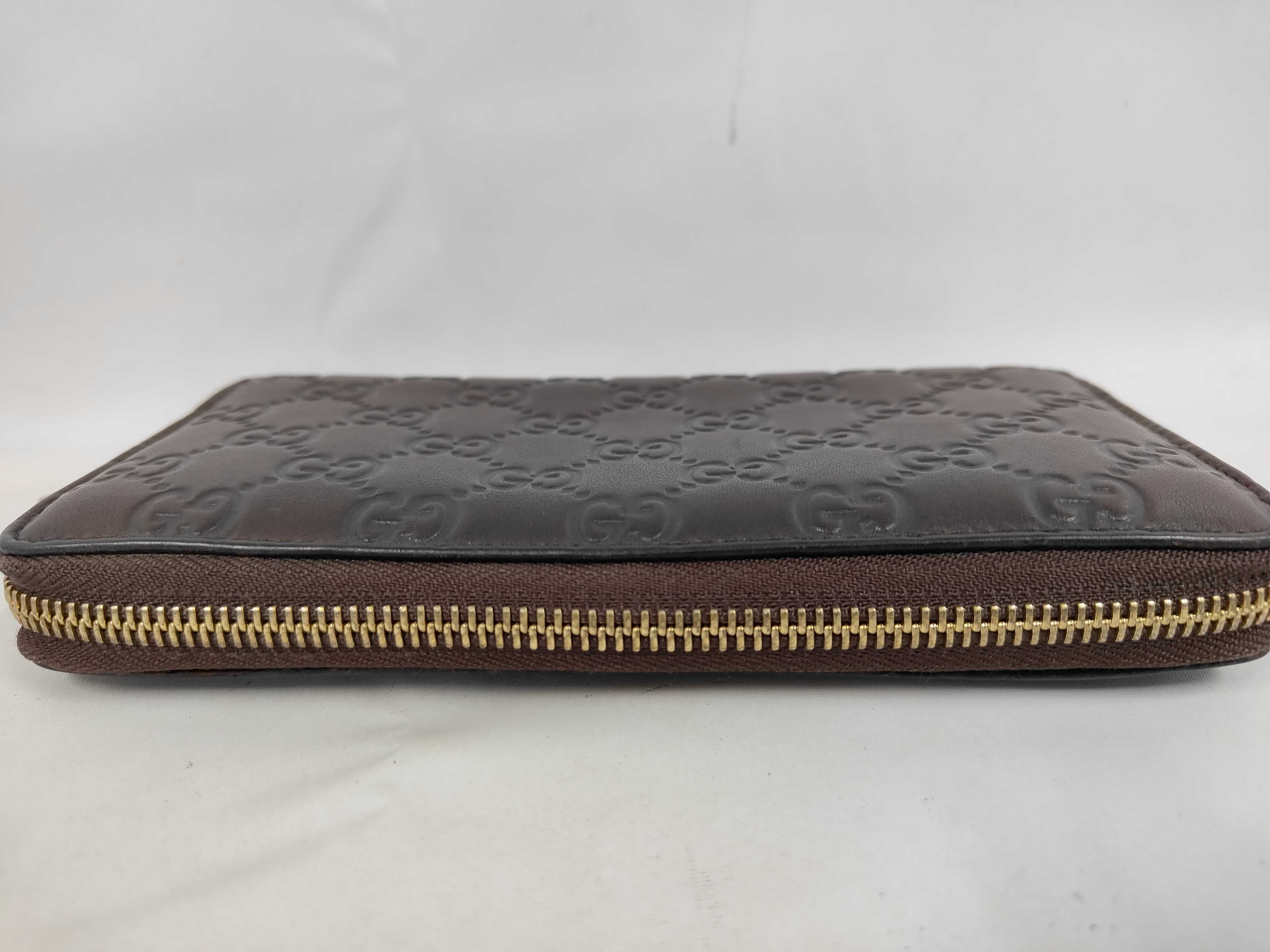 Guccissima Long Wallet, Shima Brown Wallet — view 5