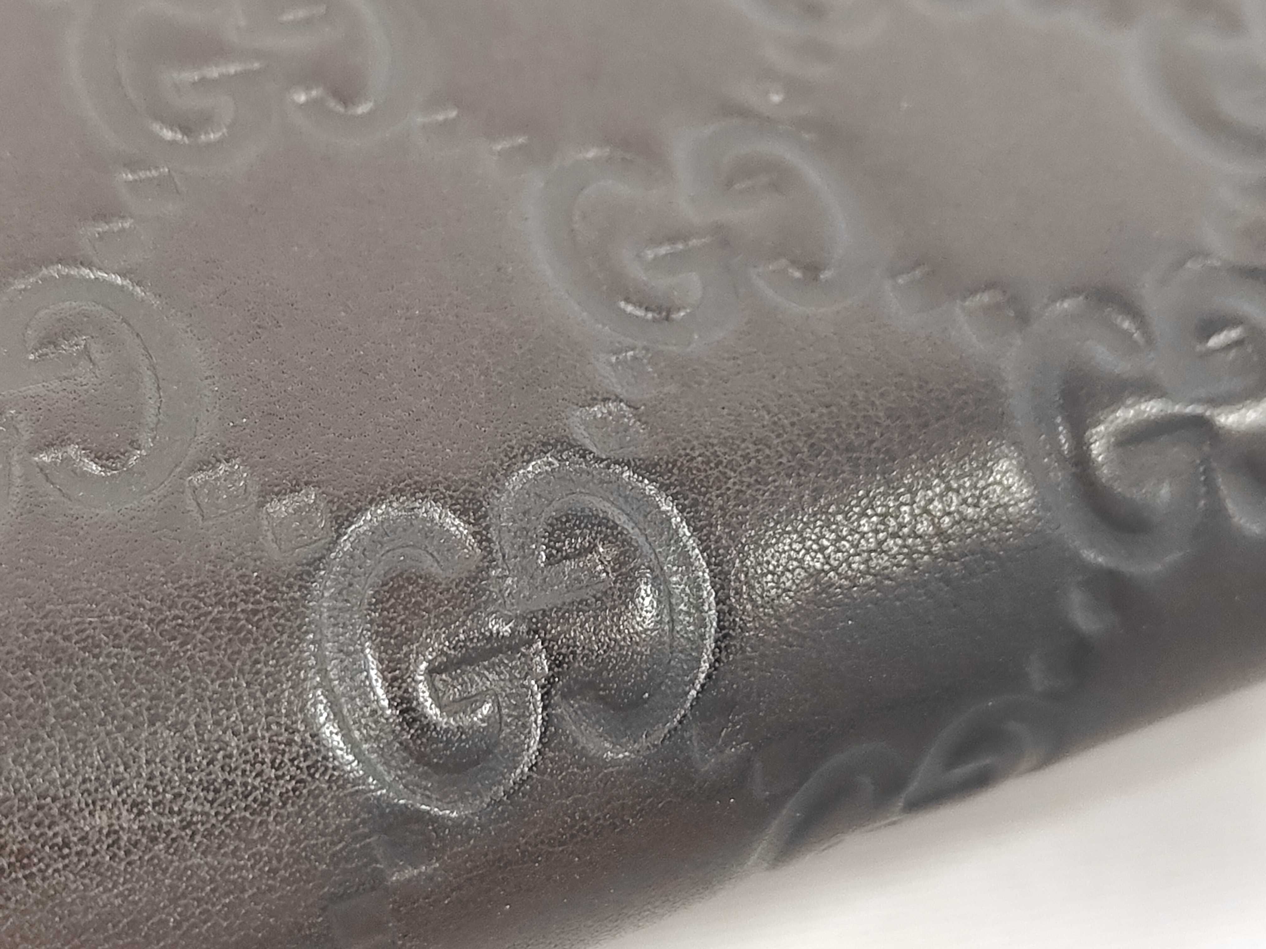 Guccissima Long Wallet, Shima Brown Wallet — view 10