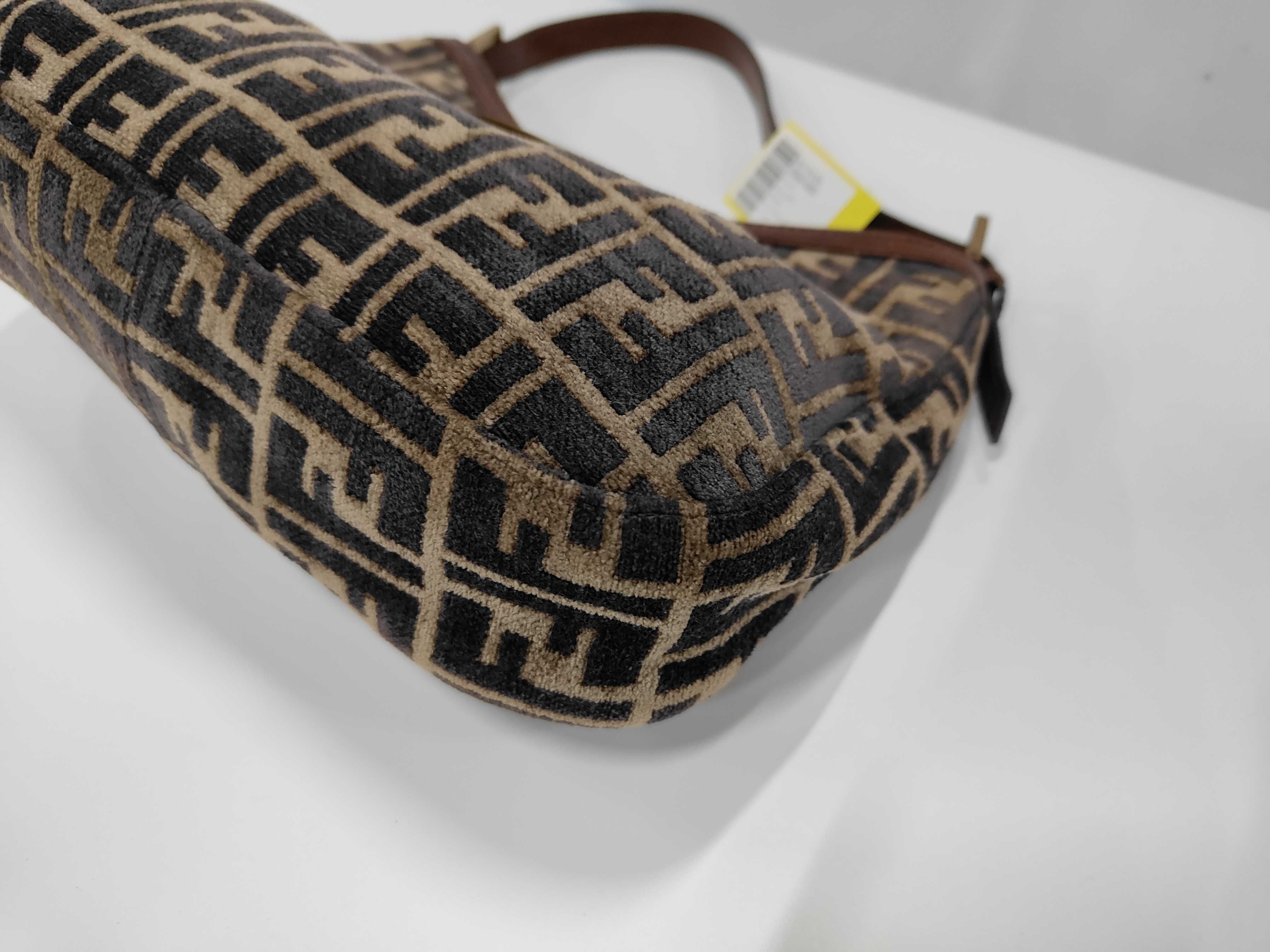 Zucca pattern Mamma suede one-shoulder bag — view 3