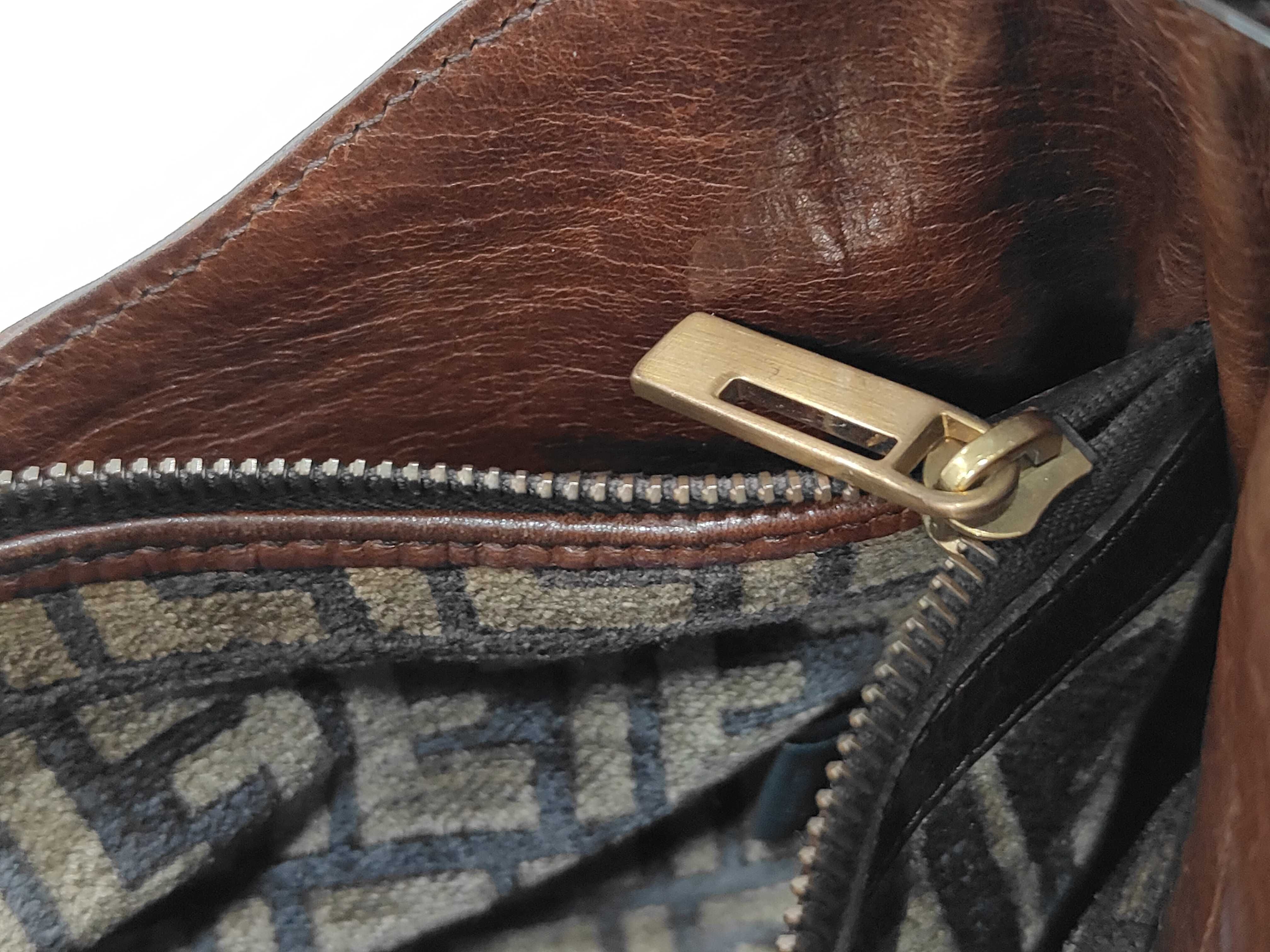 Zucca pattern Mamma suede one-shoulder bag — view 10