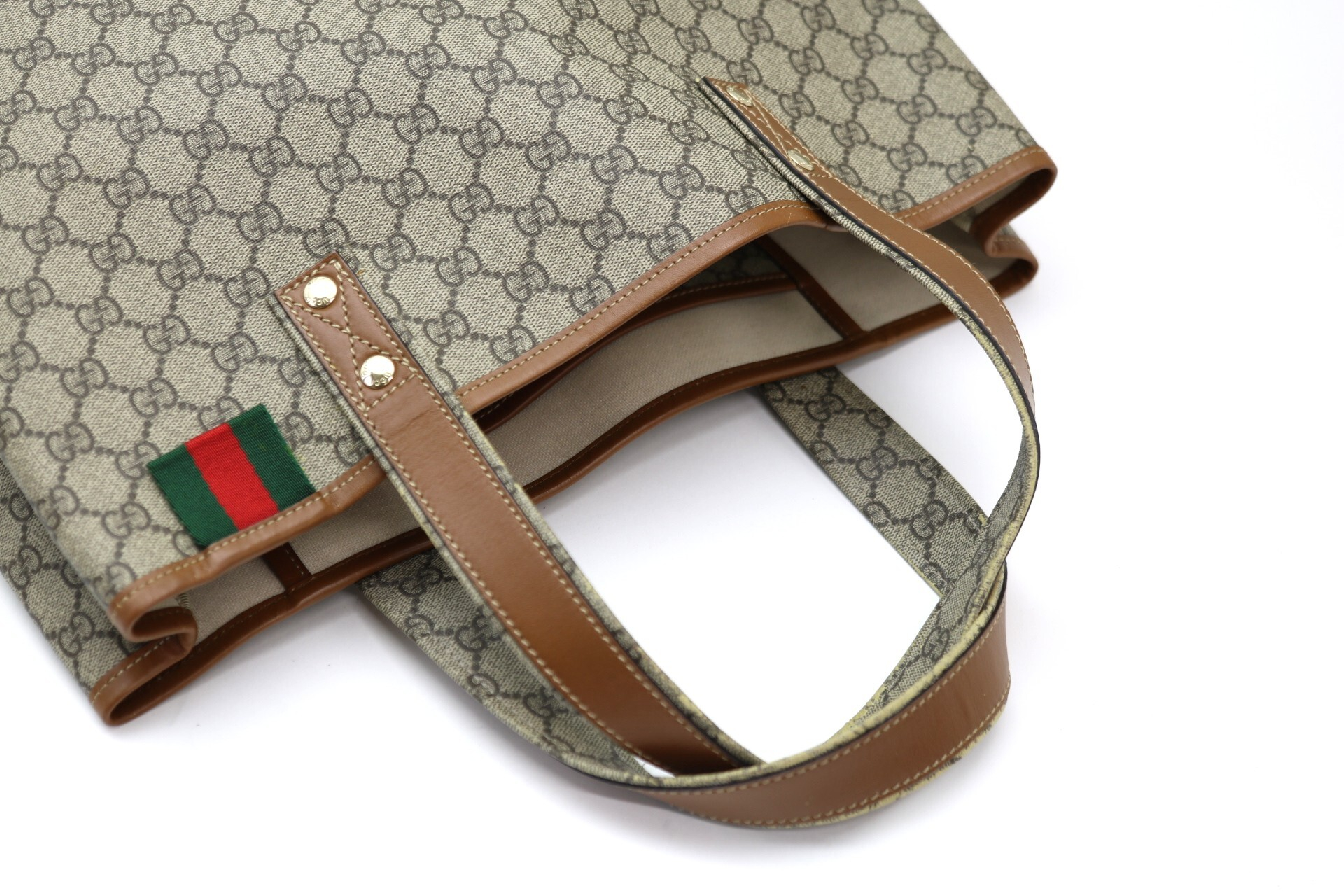 GG Supreme Sherry Tote Bag — view 7