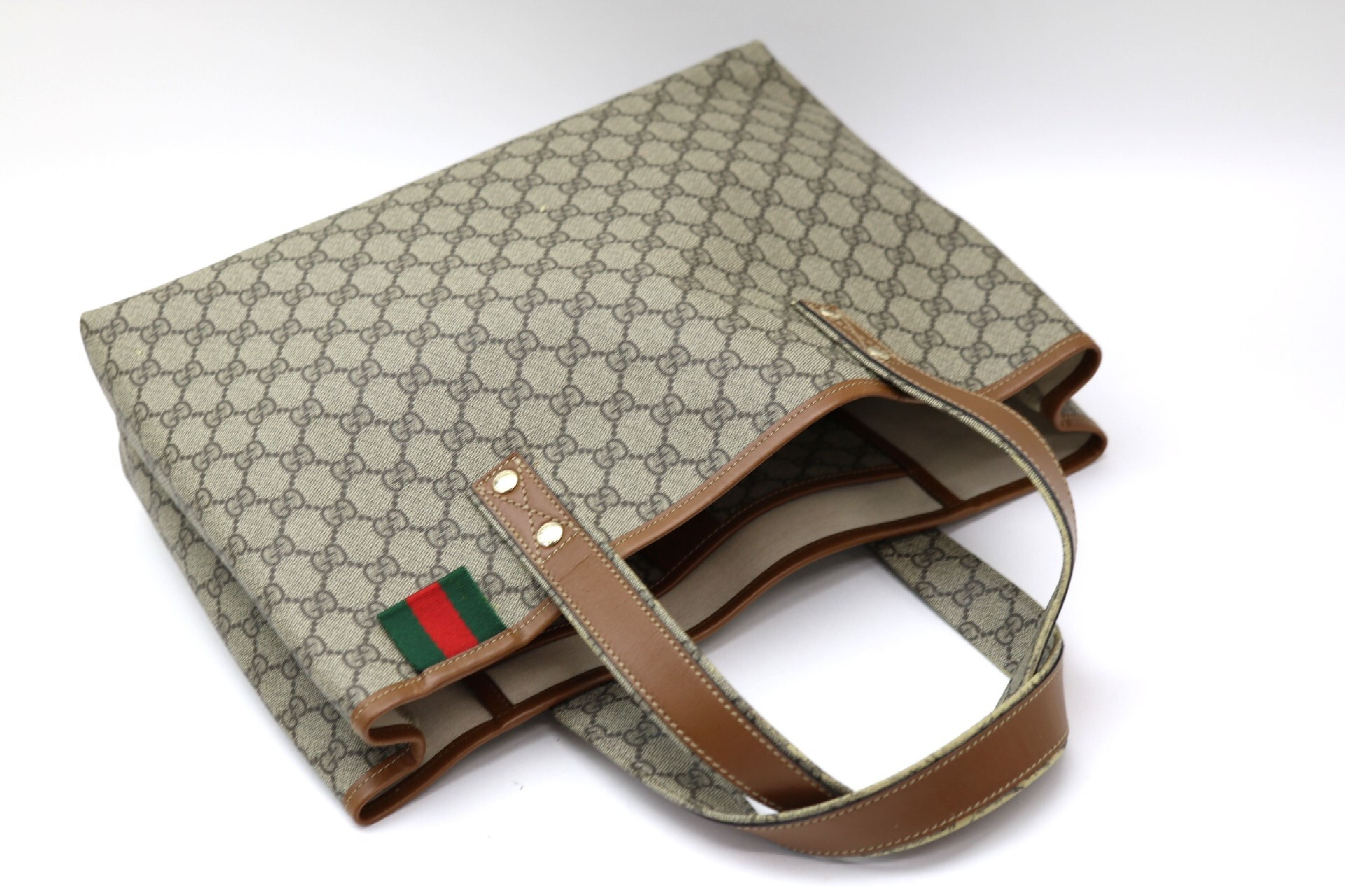 GG Supreme Sherry Tote Bag — view 8