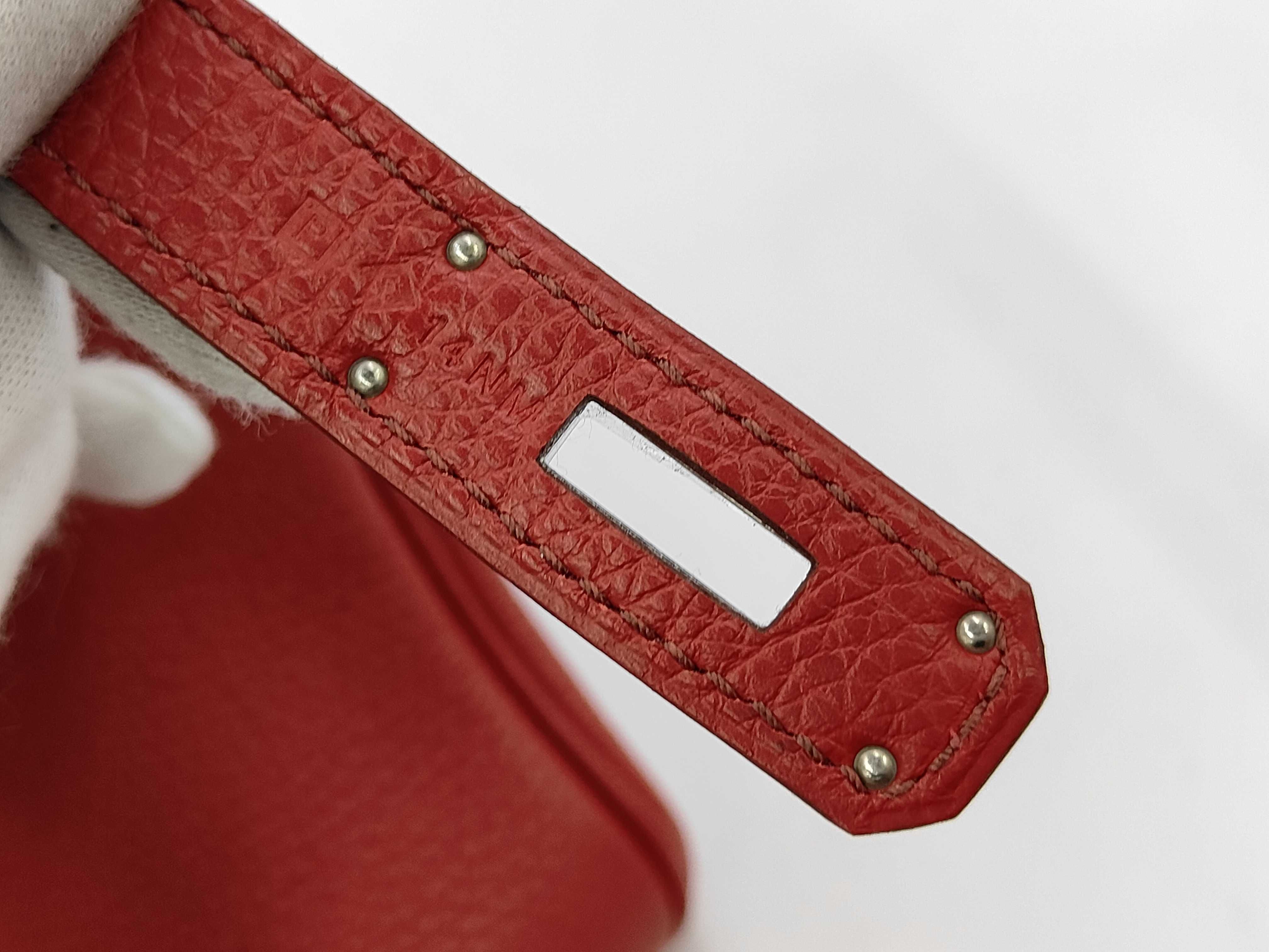 Birkin 30 P stamp, padlock, clochette, key, handbag — view 8