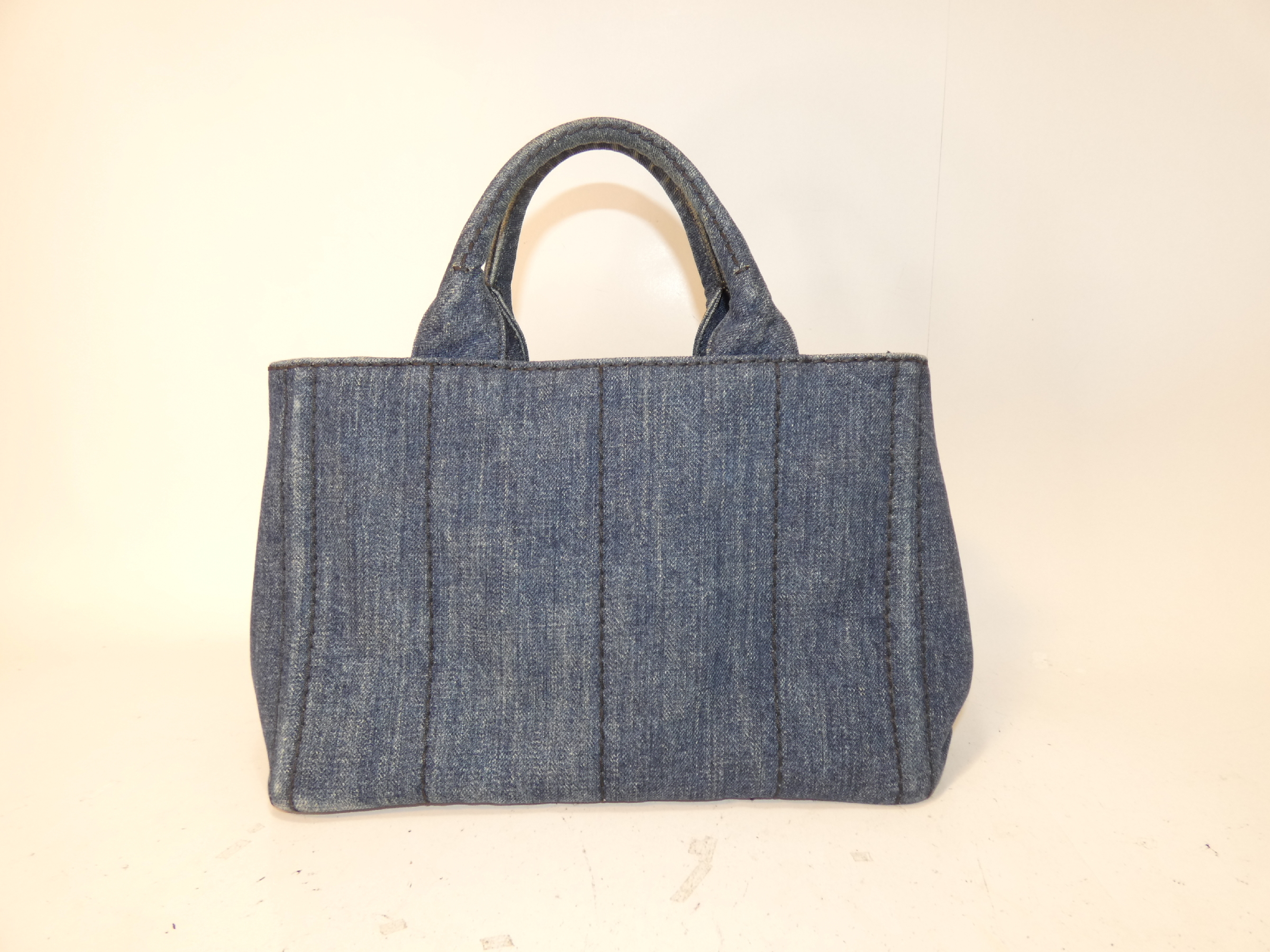 Canapa Denim Hand Tote Bag — view 2