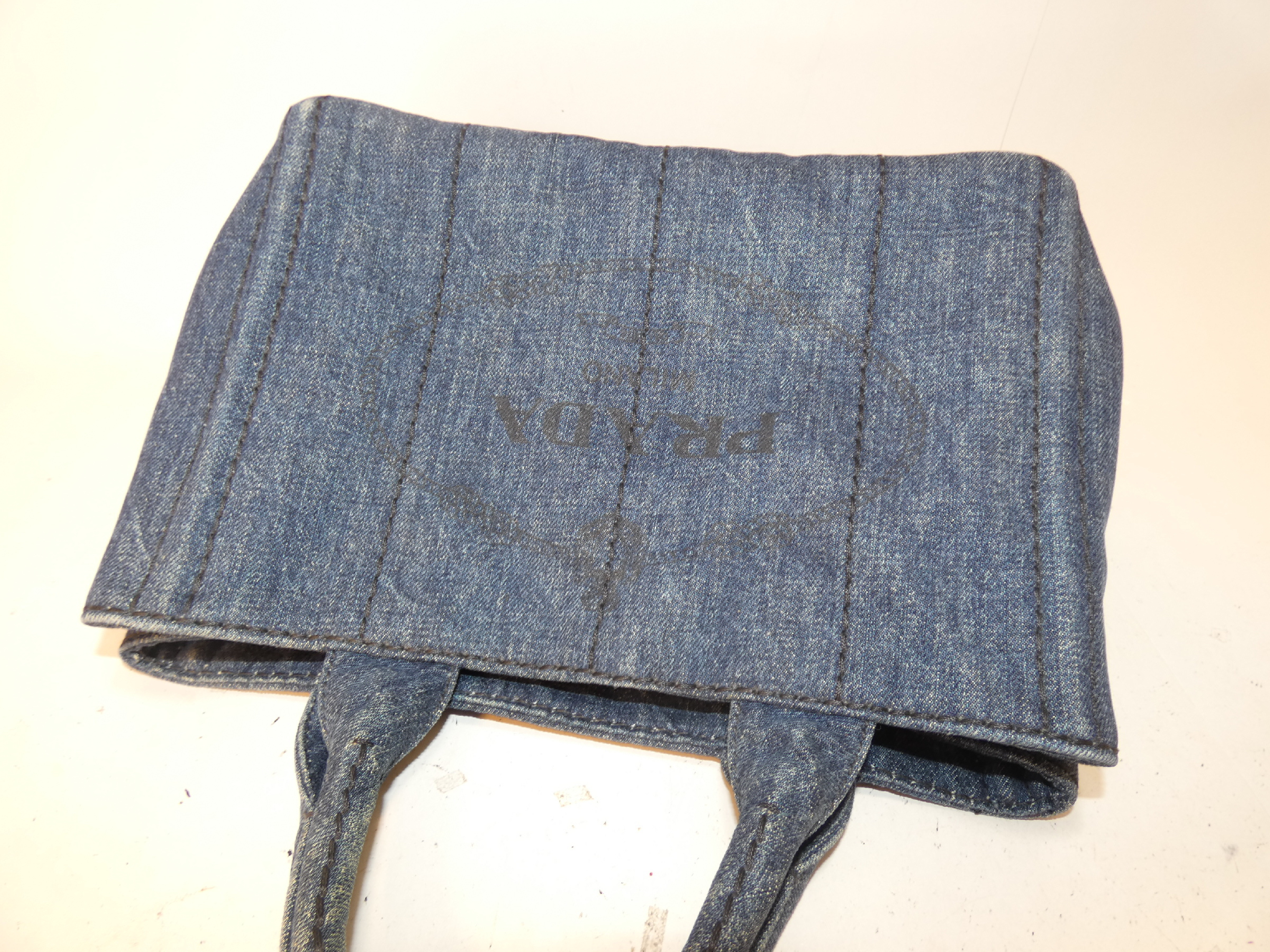 Canapa Denim Hand Tote Bag — view 3