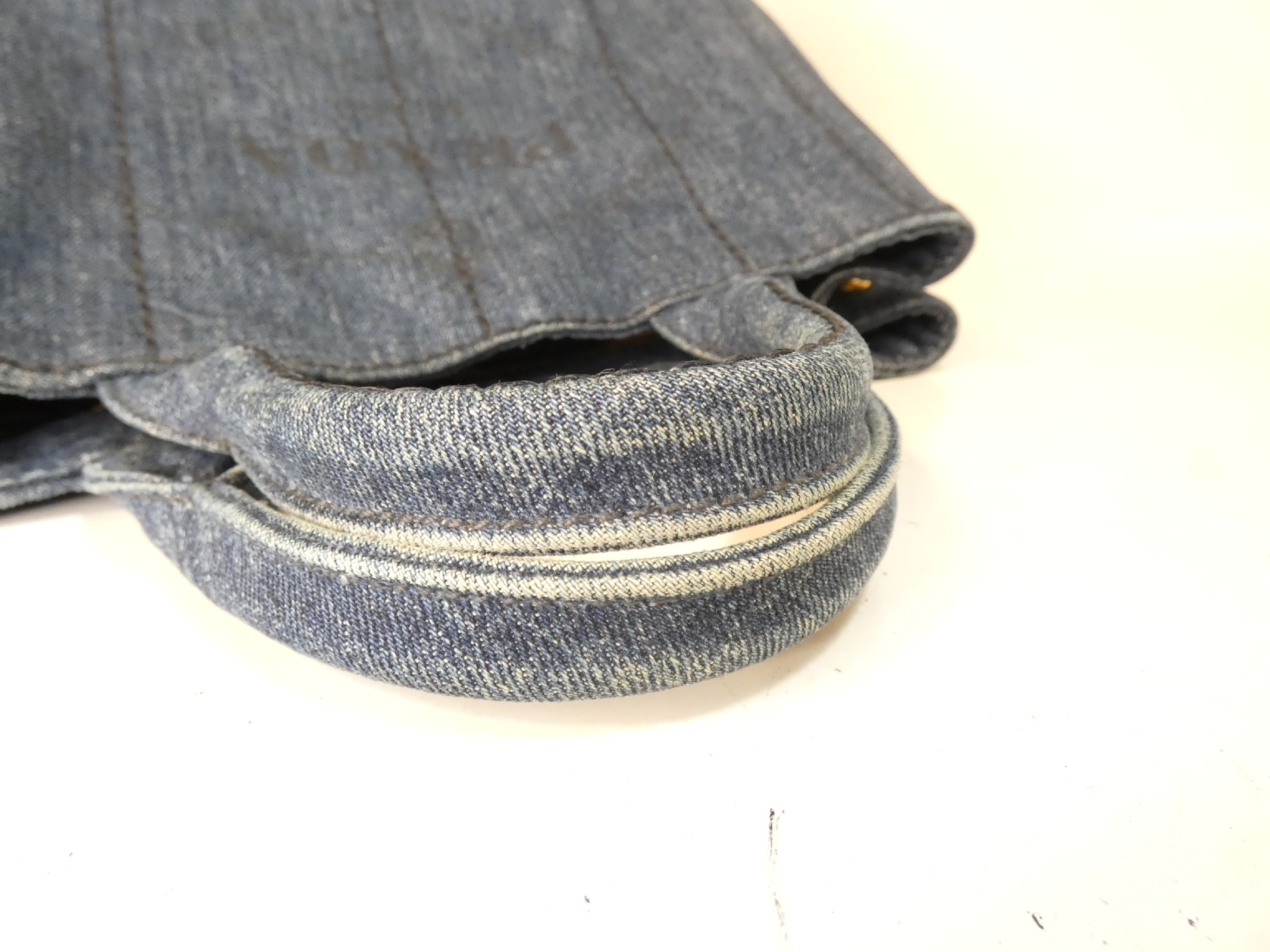 Canapa Denim Hand Tote Bag — view 4