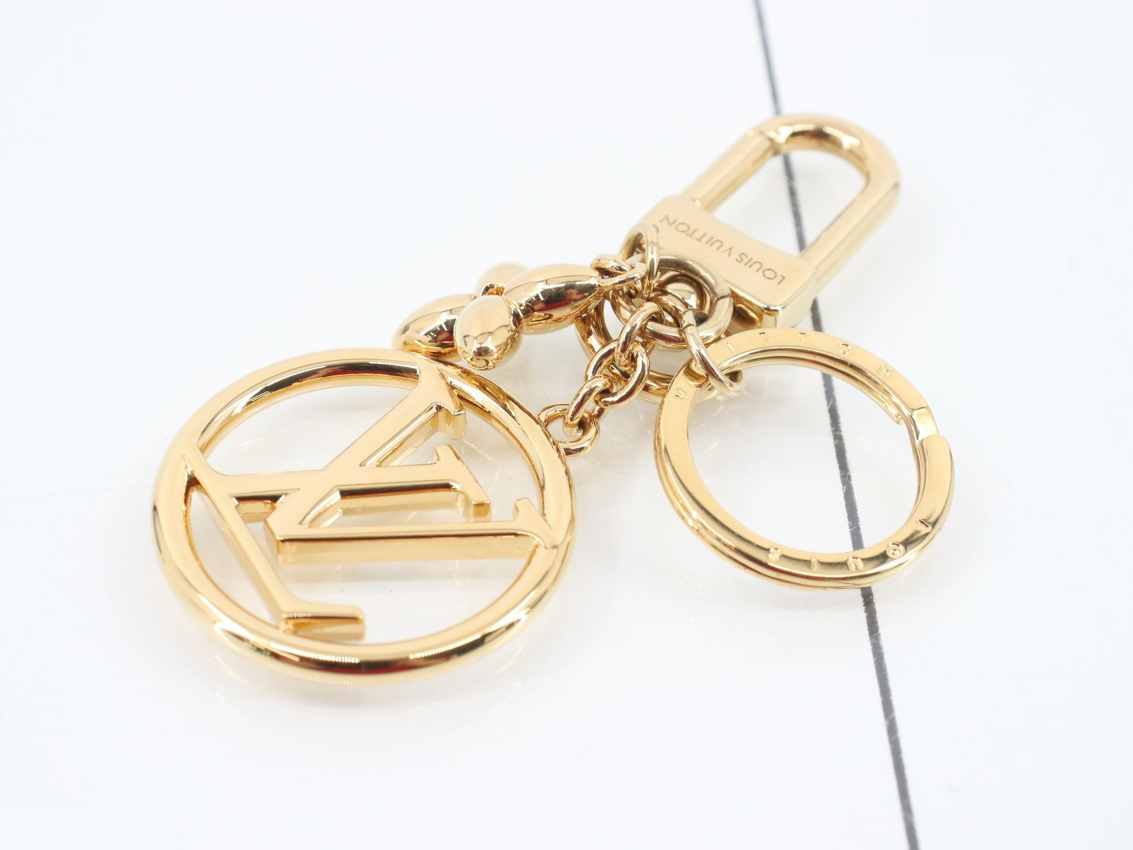 Bag charm - LV Circle - Gold