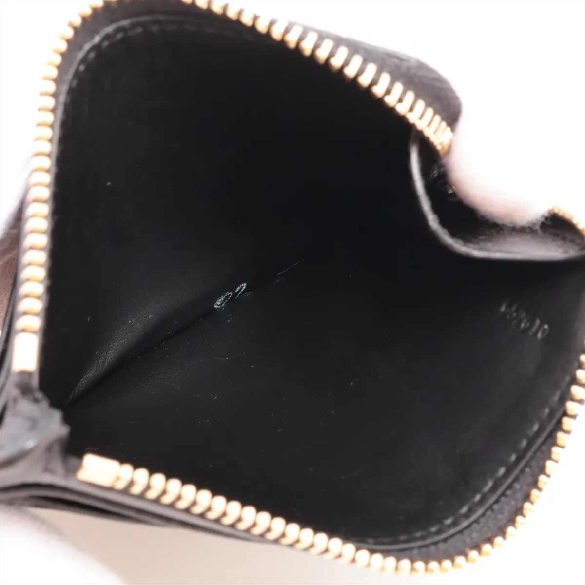 Anagram Leather Fragment Case, Black — view 3
