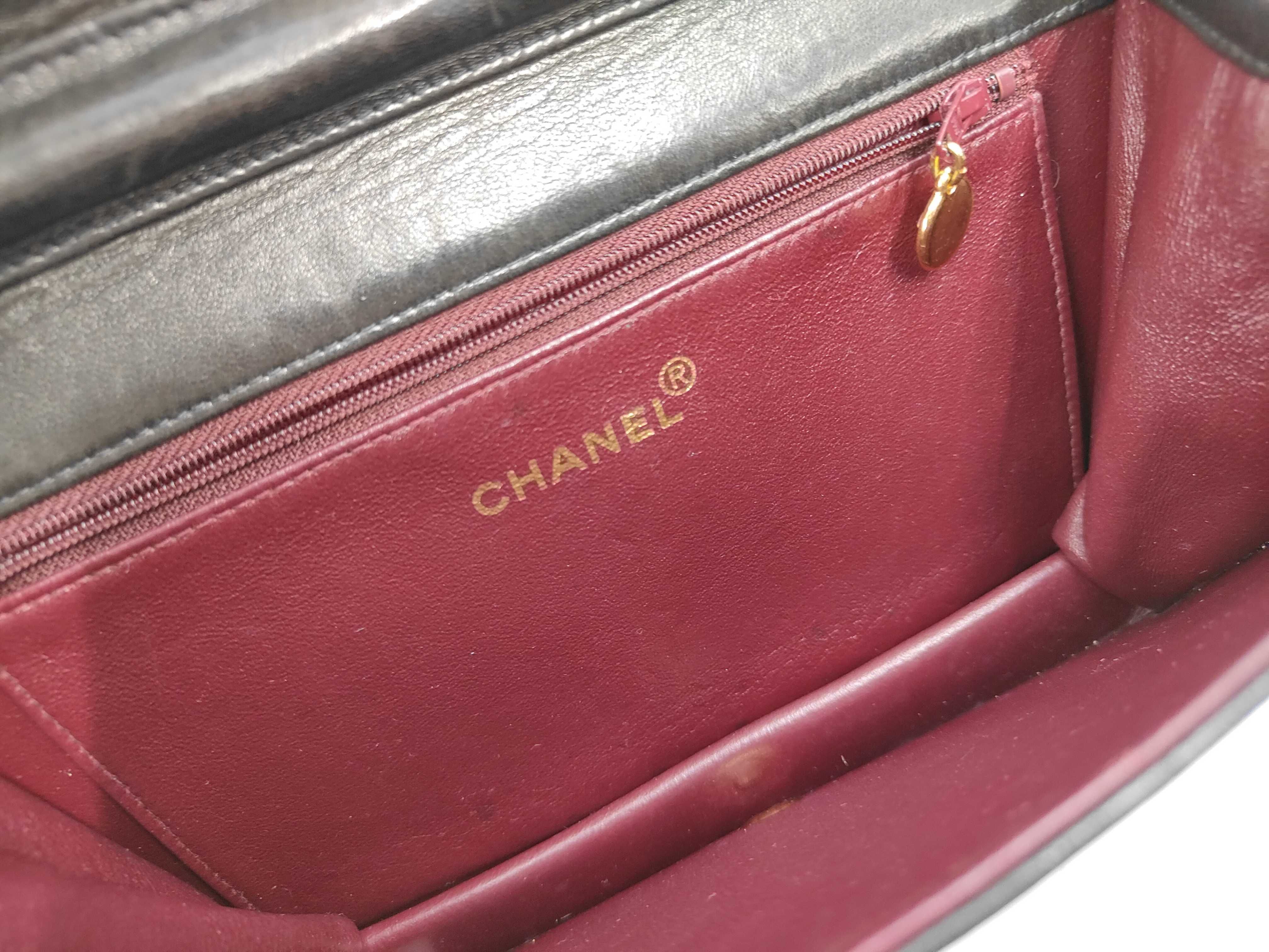 Lambskin Push-Lock Shoulder Bag (Serial Number 5) — view 8