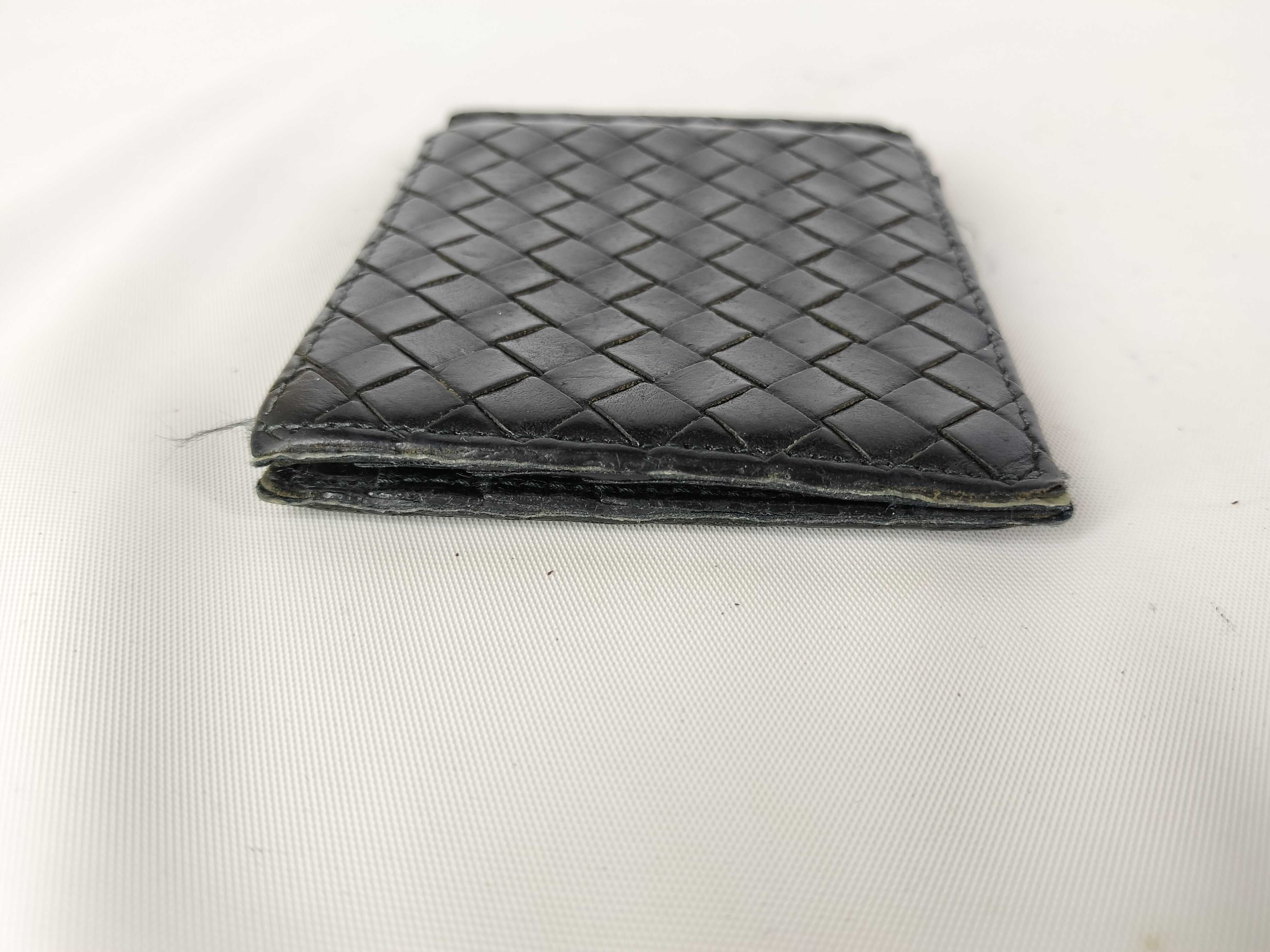 Intrecciato Bi-fold Wallet with Money Clip — view 4
