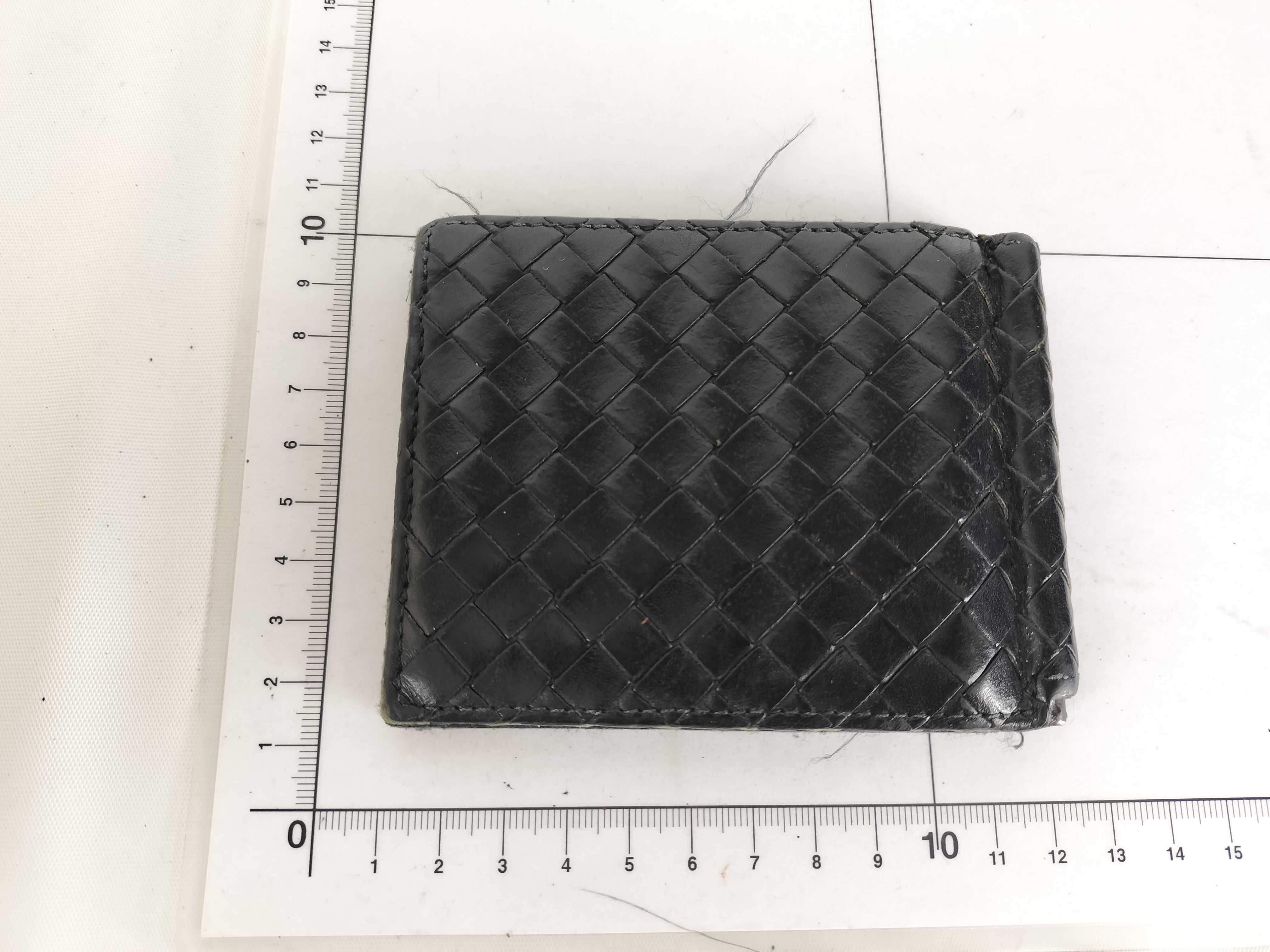 Intrecciato Bi-fold Wallet with Money Clip — view 10