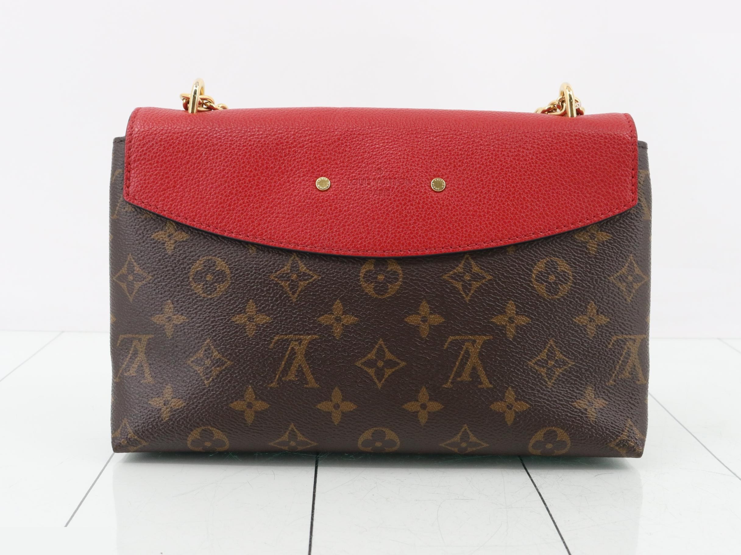 Monogram Saint-Placide Cerise Shoulder Bag — view 2