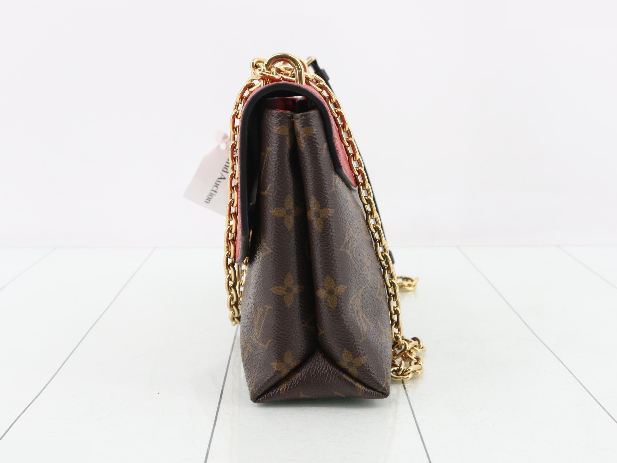 Monogram Saint-Placide Cerise Shoulder Bag — view 3